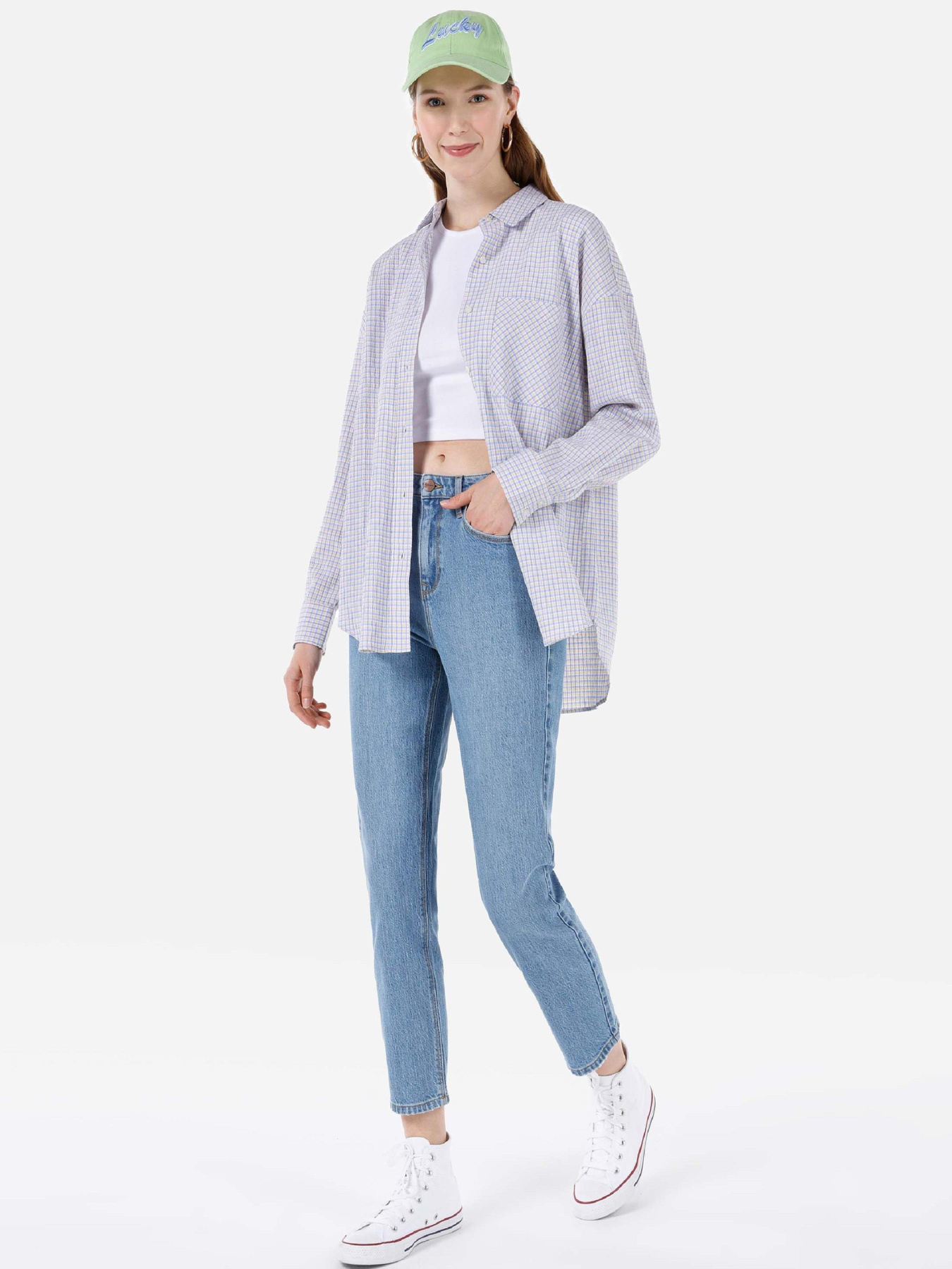 Джинси мом Colin’s модель CL1069224_Q1.V1_DN41935 Фото