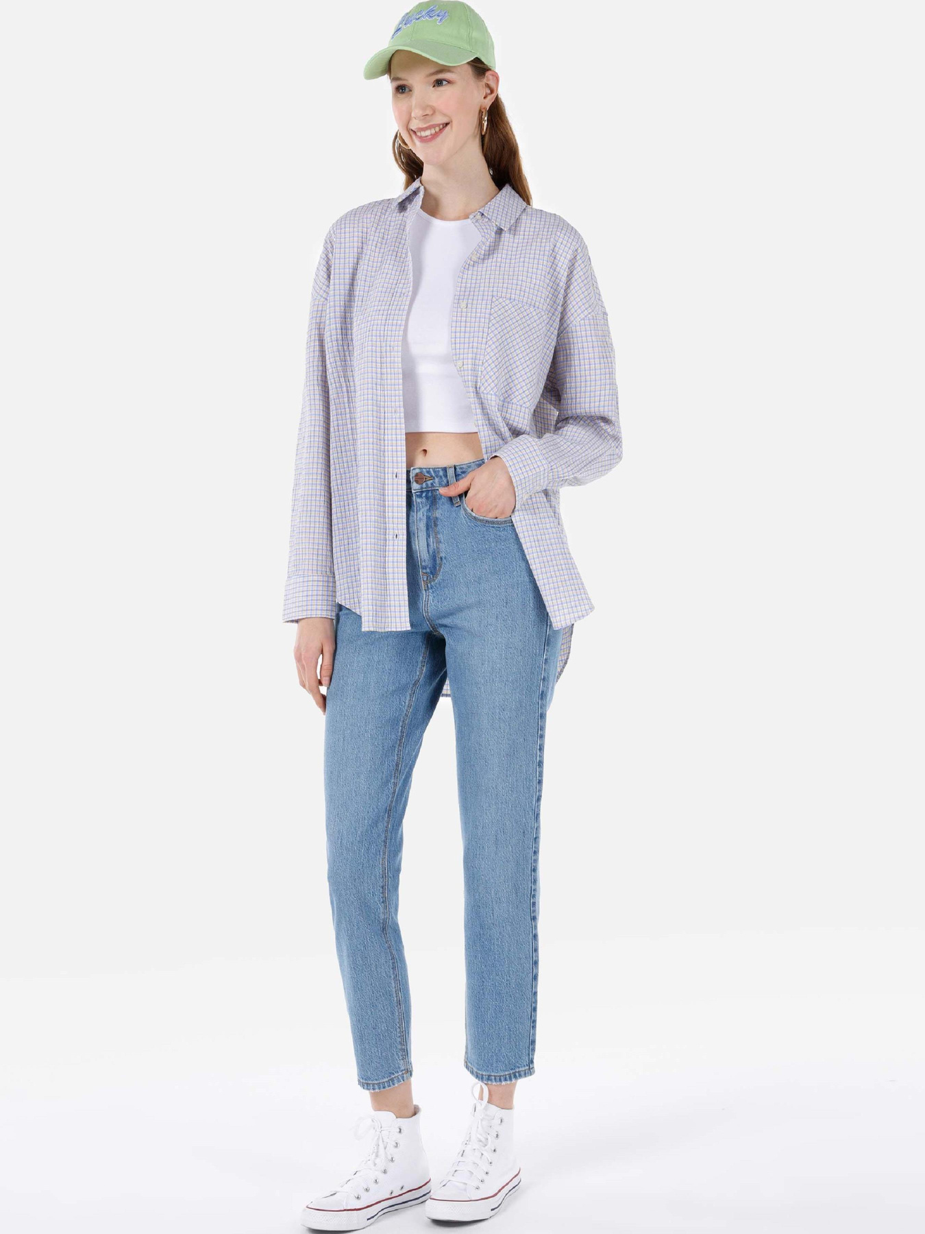 Джинси мом Colin’s модель CL1069224_Q1.V1_DN41935 Фото