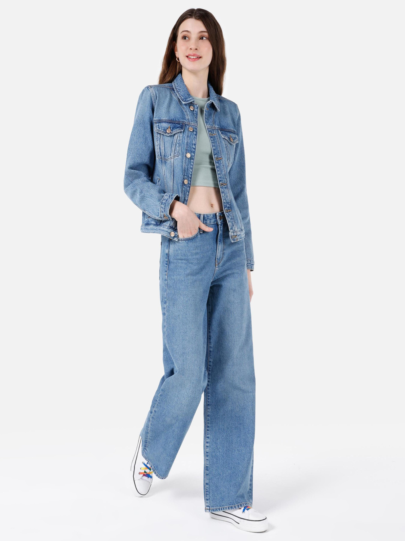 Прямые джинсы Colin’s модель CL1068713_Q1.V1_DN42186 Фото