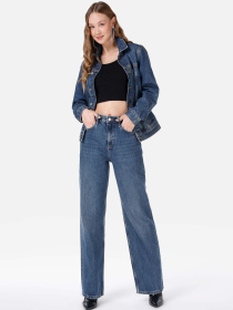 Прямые джинсы Colin’s модель CL1067233_Q1.V1_DN43094 Прямые джинсы Colin’s модель CL1067233_Q1.V1_DN43094 Фото