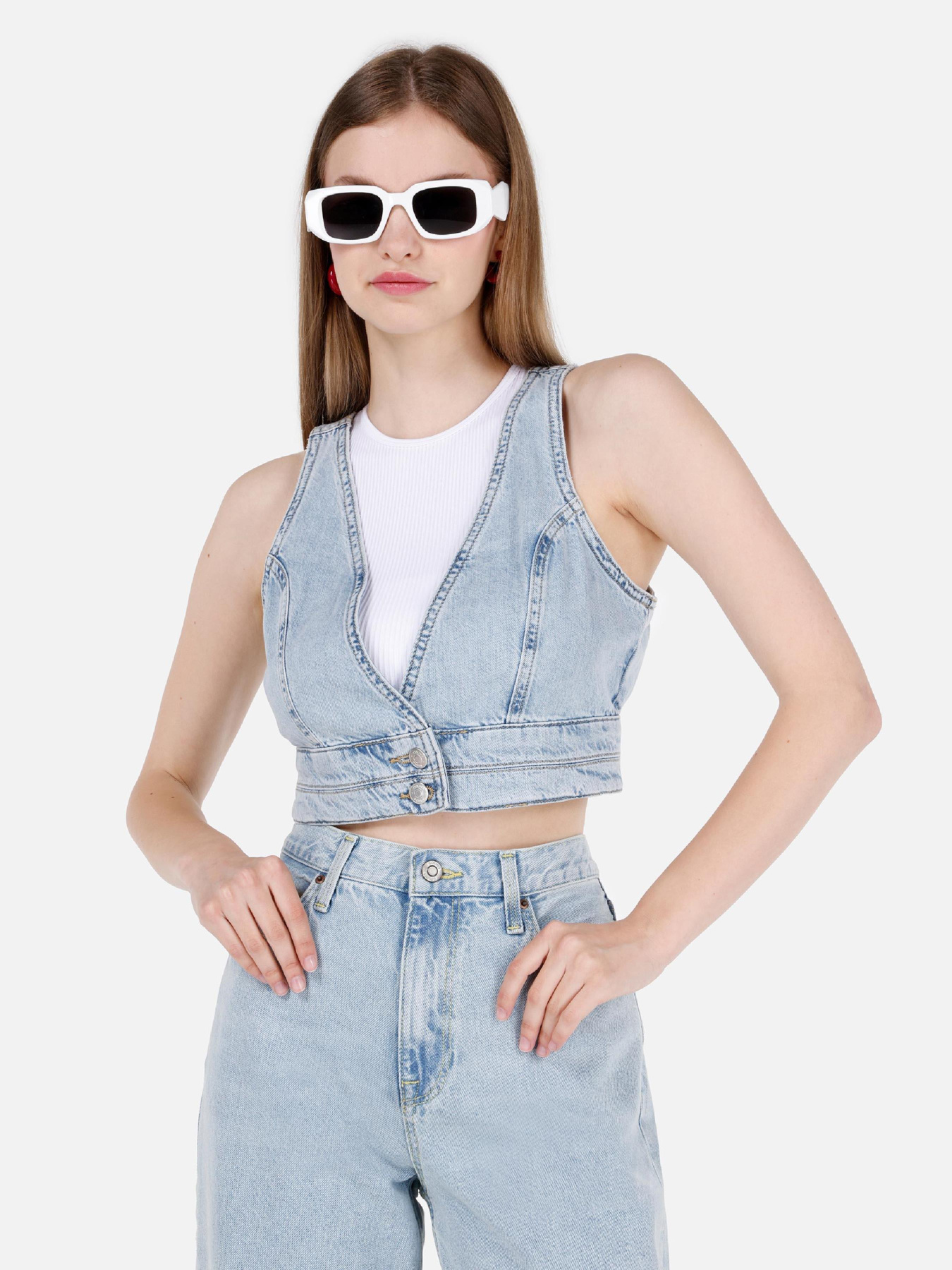 Худи и свитшоты Colin’s модель CL1069617_Q1.V1_DN43478 Фото