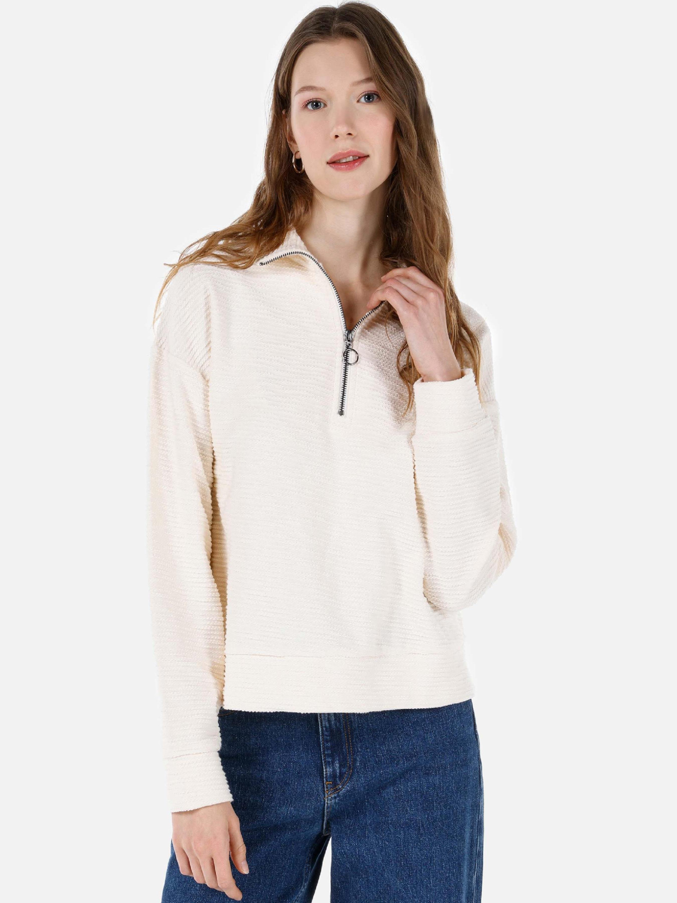 Кофты и свитера Colin’s модель CL1067310_Q1.V1_ECR Фото