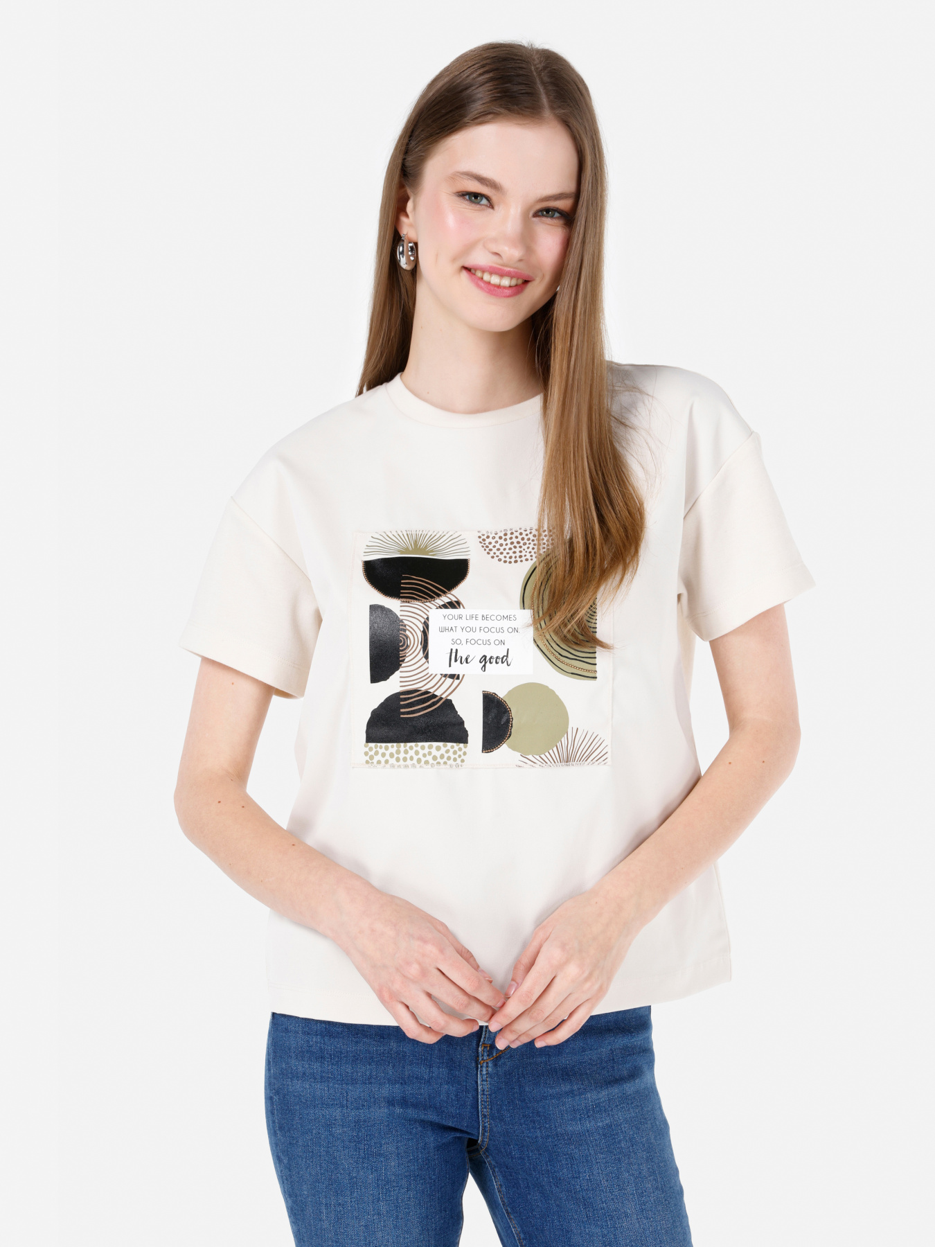 Футболки і поло Colin’s модель CL1068095_Q1.V1_ECR Фото