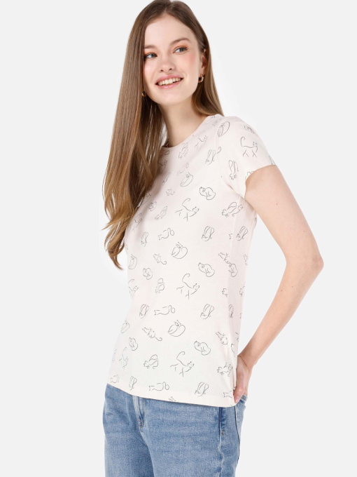 Футболки и поло Colin’s модель CL1068587_Q1.V1_ECR Фото