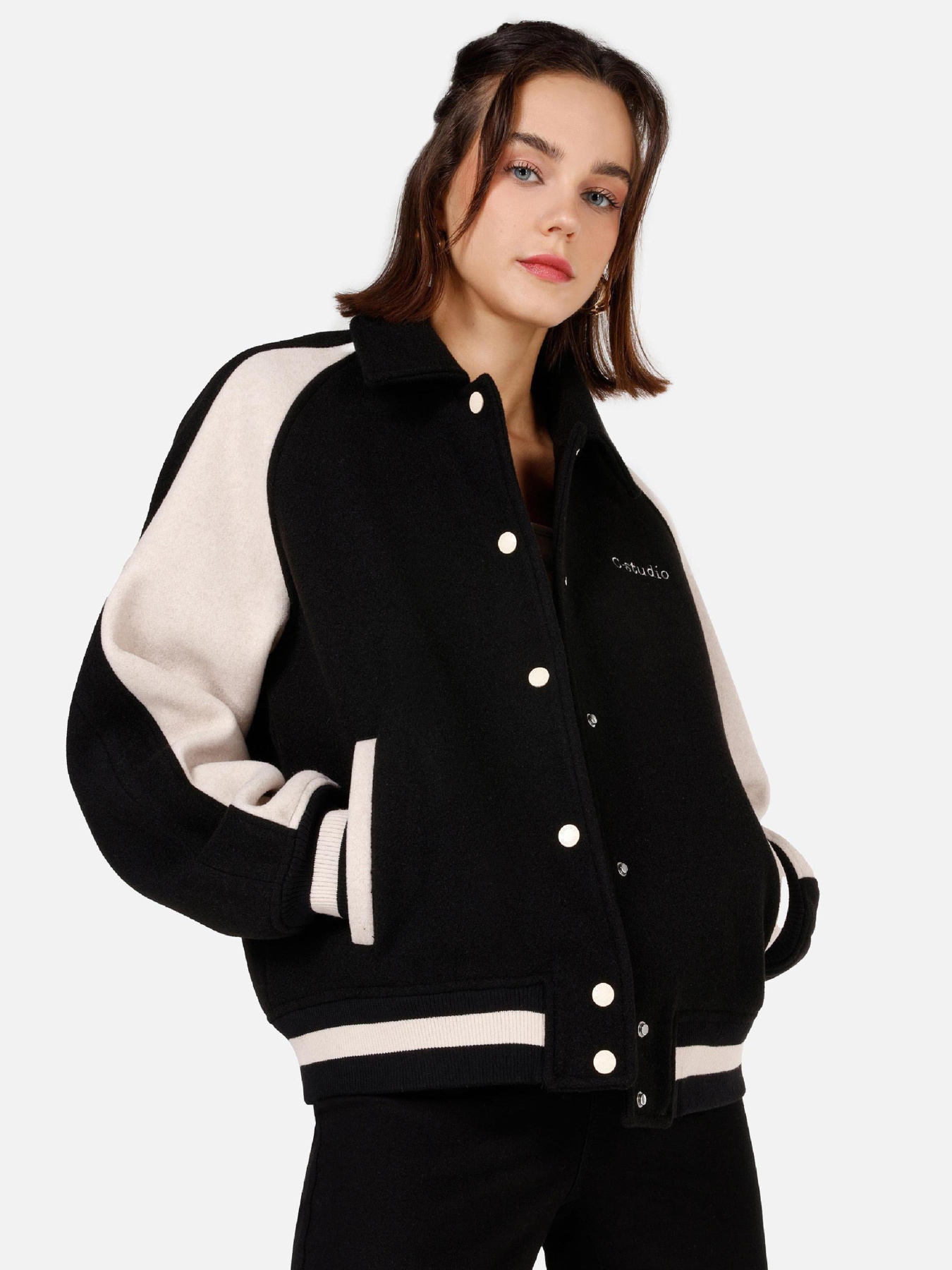 Куртки и дубленки Colin’s модель CL1070954_Q1.V1_BLK Фото