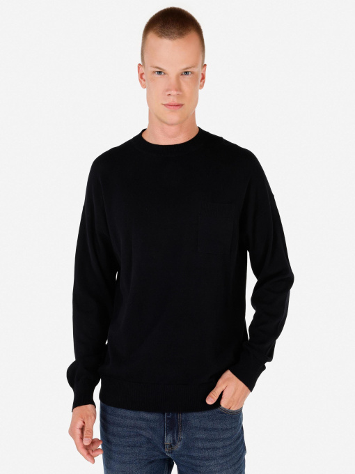 Худи и свитшоты Colin’s модель CL1071055_Q1.V1_BLK Фото