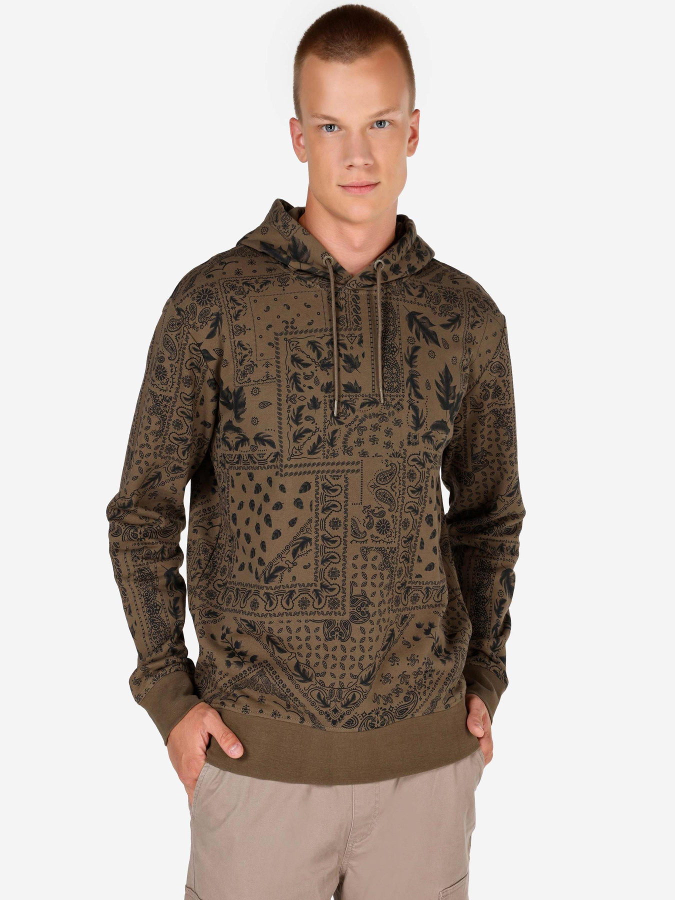 Кофты и свитера Colin’s модель CL1070029_Q1.V1_KHA Фото