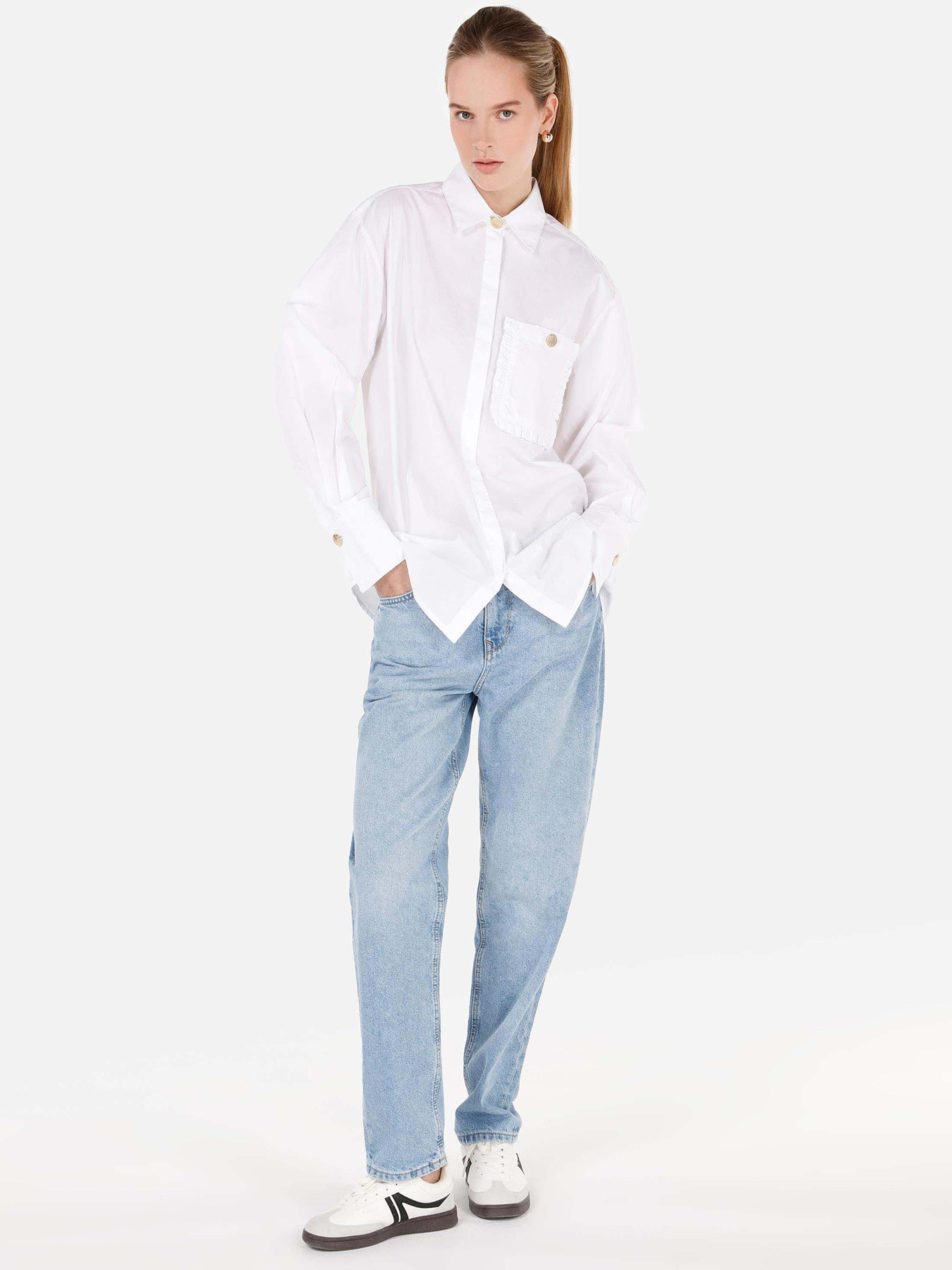 Сорочки Colin’s модель CL1070866_Q1.V1_WHT Фото