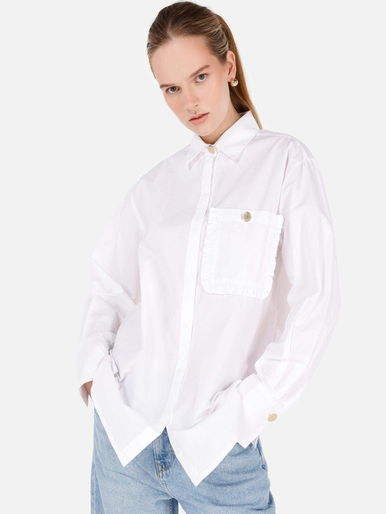 Рубашки Colin’s модель CL1070866_Q1.V1_WHT Фото