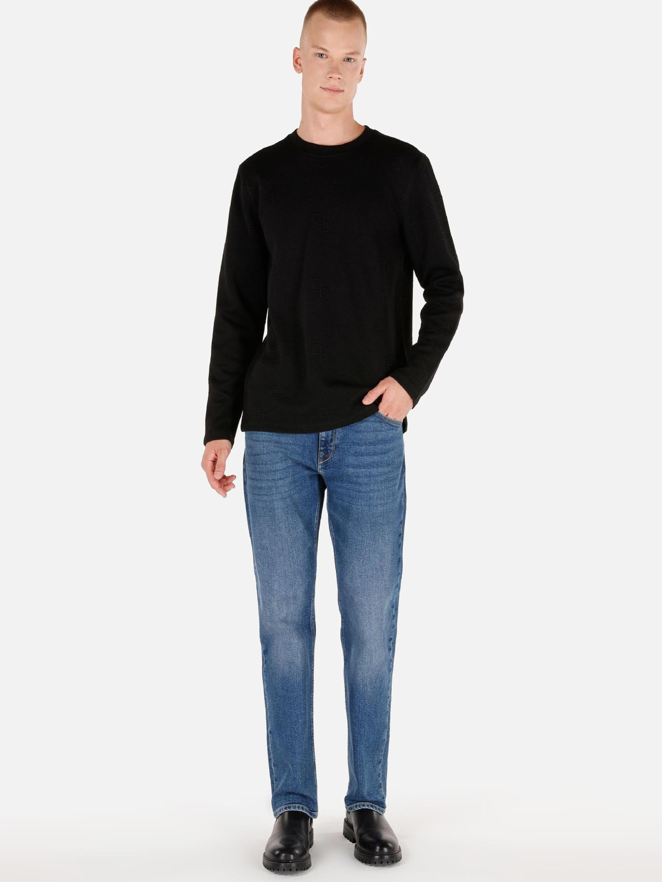 Худи и свитшоты Colin’s модель CL1070119_Q1.V1_BLK Фото