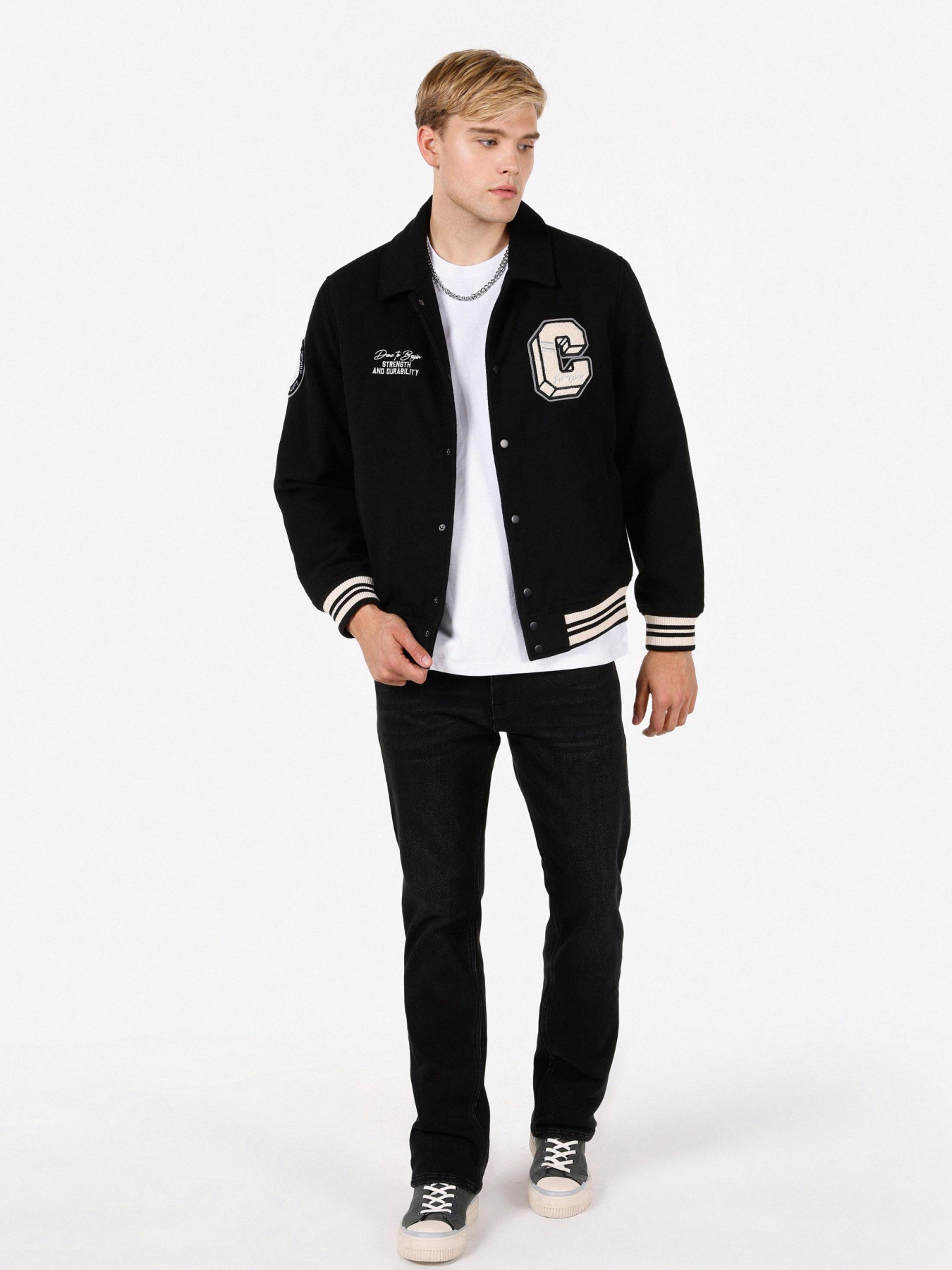 Куртки Colin’s модель CL1070335_Q1.V1_BLK Фото