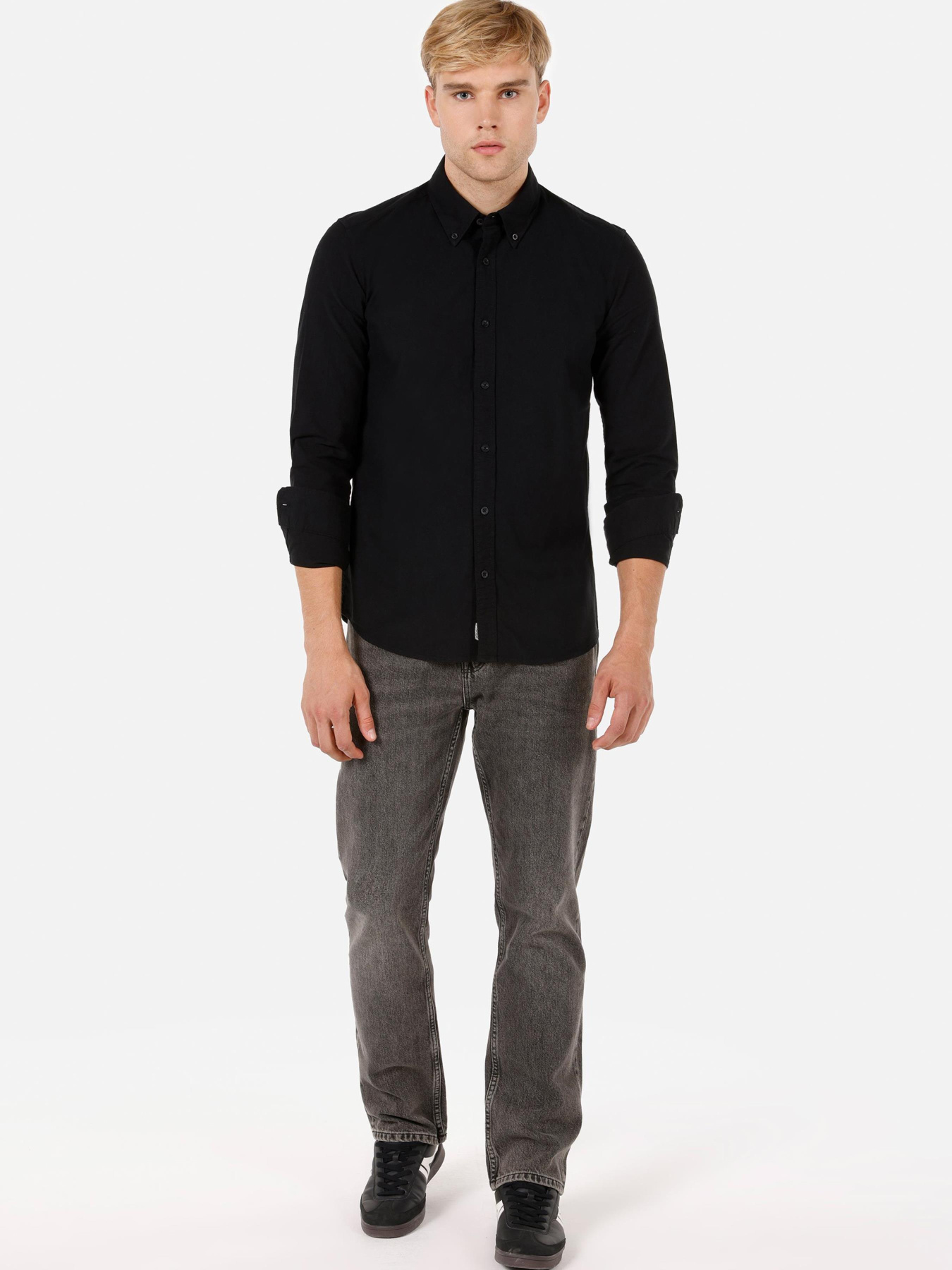 Сорочки Colin’s модель CL1071394_Q1.V1_BLK Фото