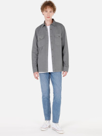 Рубашки Colin’s модель CL1070093_Q1.V1_GRA Рубашки Colin’s модель CL1070093_Q1.V1_GRA Фото