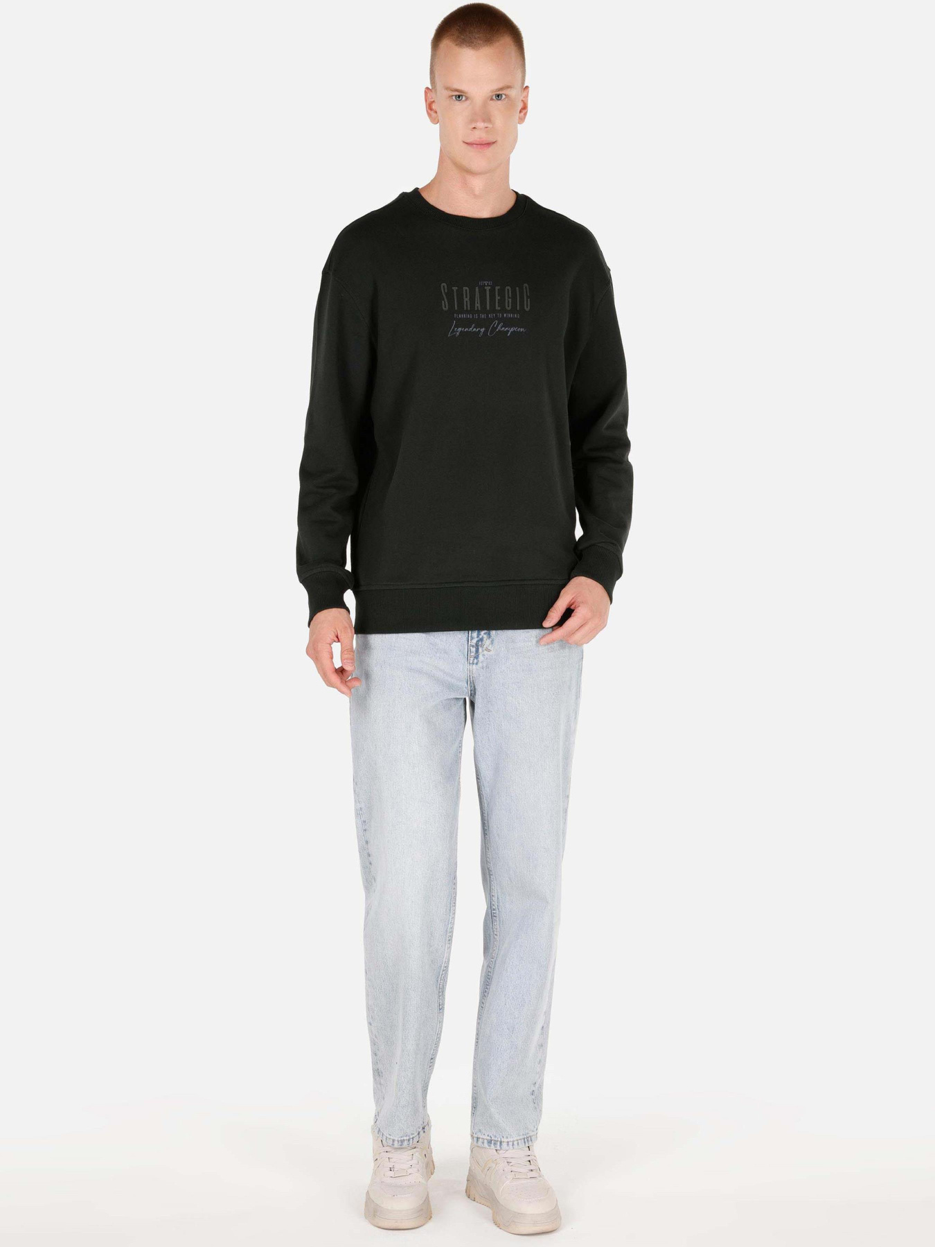 Кофти та светри Colin’s модель CL1070641_Q1.V1_KHA Фото