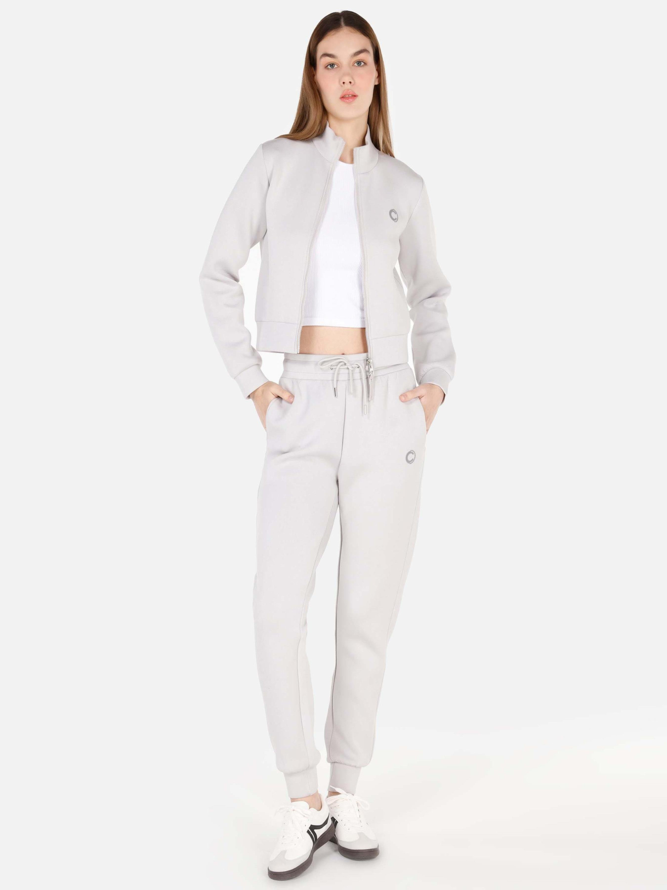 Кофты и свитера Colin’s модель CL1070218_Q1.V1_LGR Фото