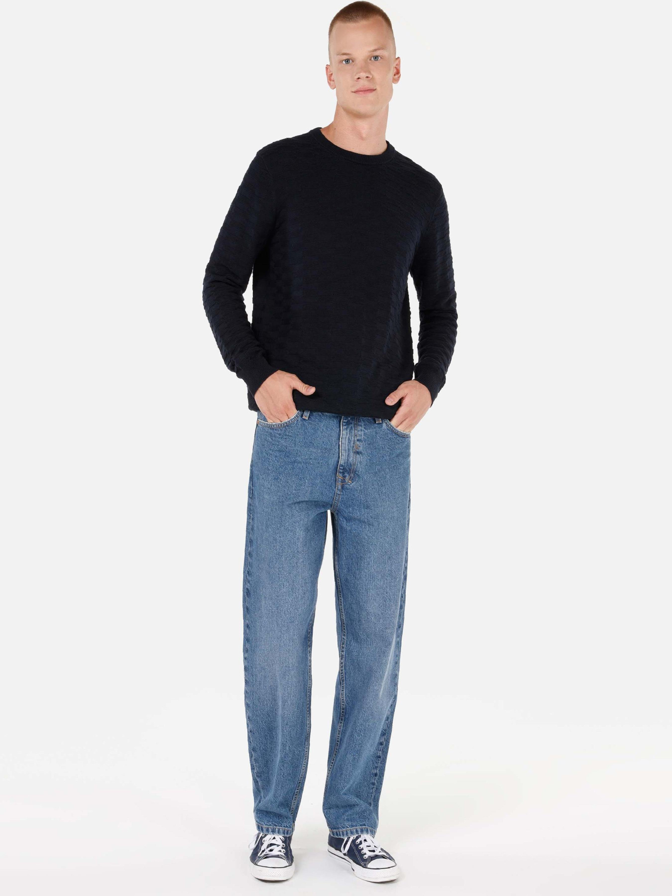 Худи и свитшоты Colin’s модель CL1070086_Q1.V1_NAV Фото