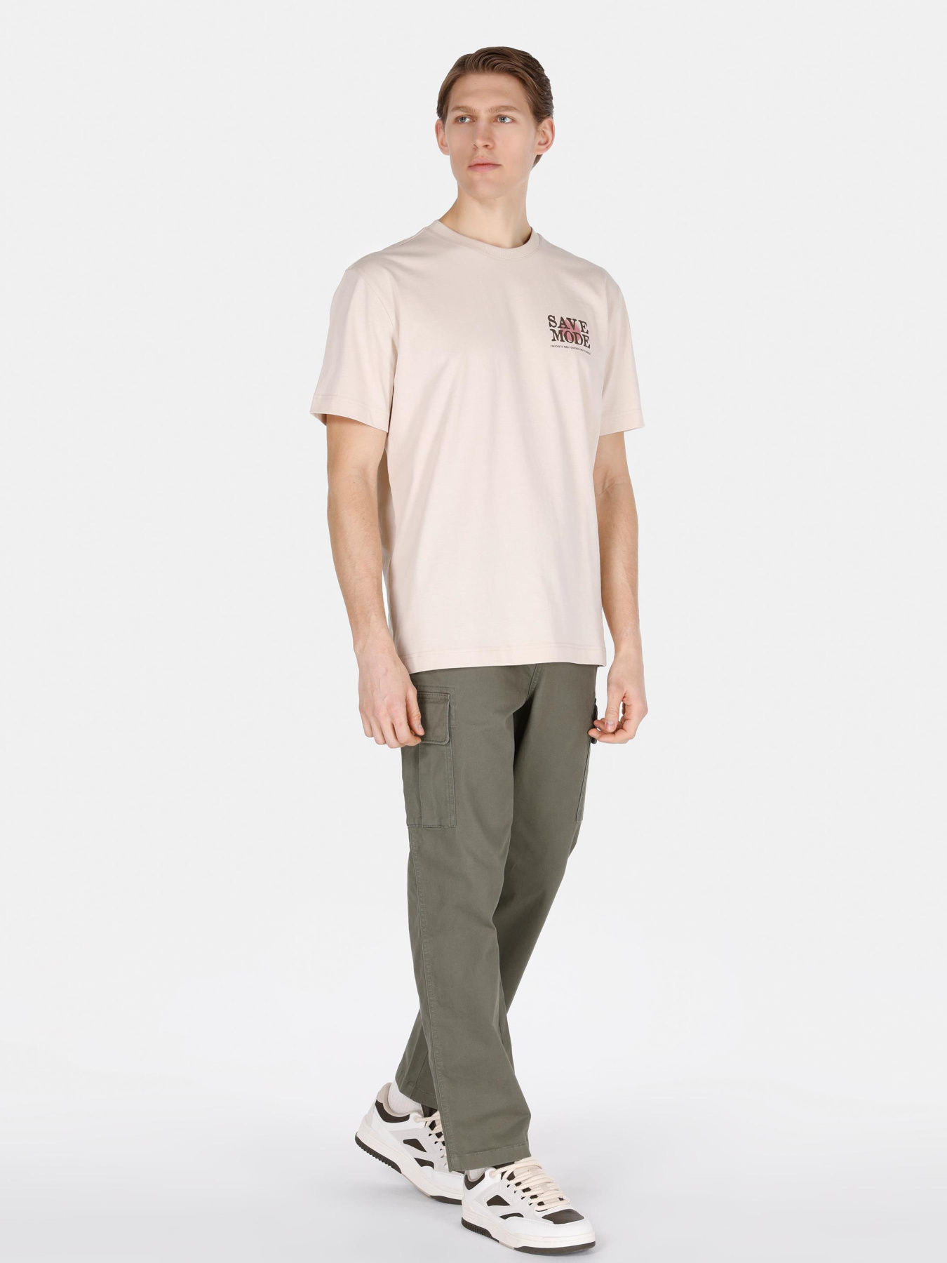 Футболки и поло Colin’s модель CL1073272_Q1.V1_BEI Фото