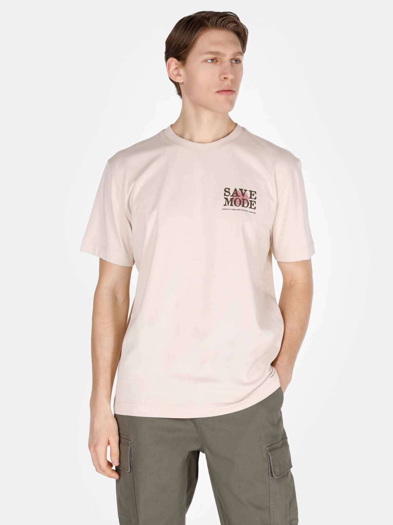 Футболки и поло Colin’s модель CL1073272_Q1.V1_BEI Фото