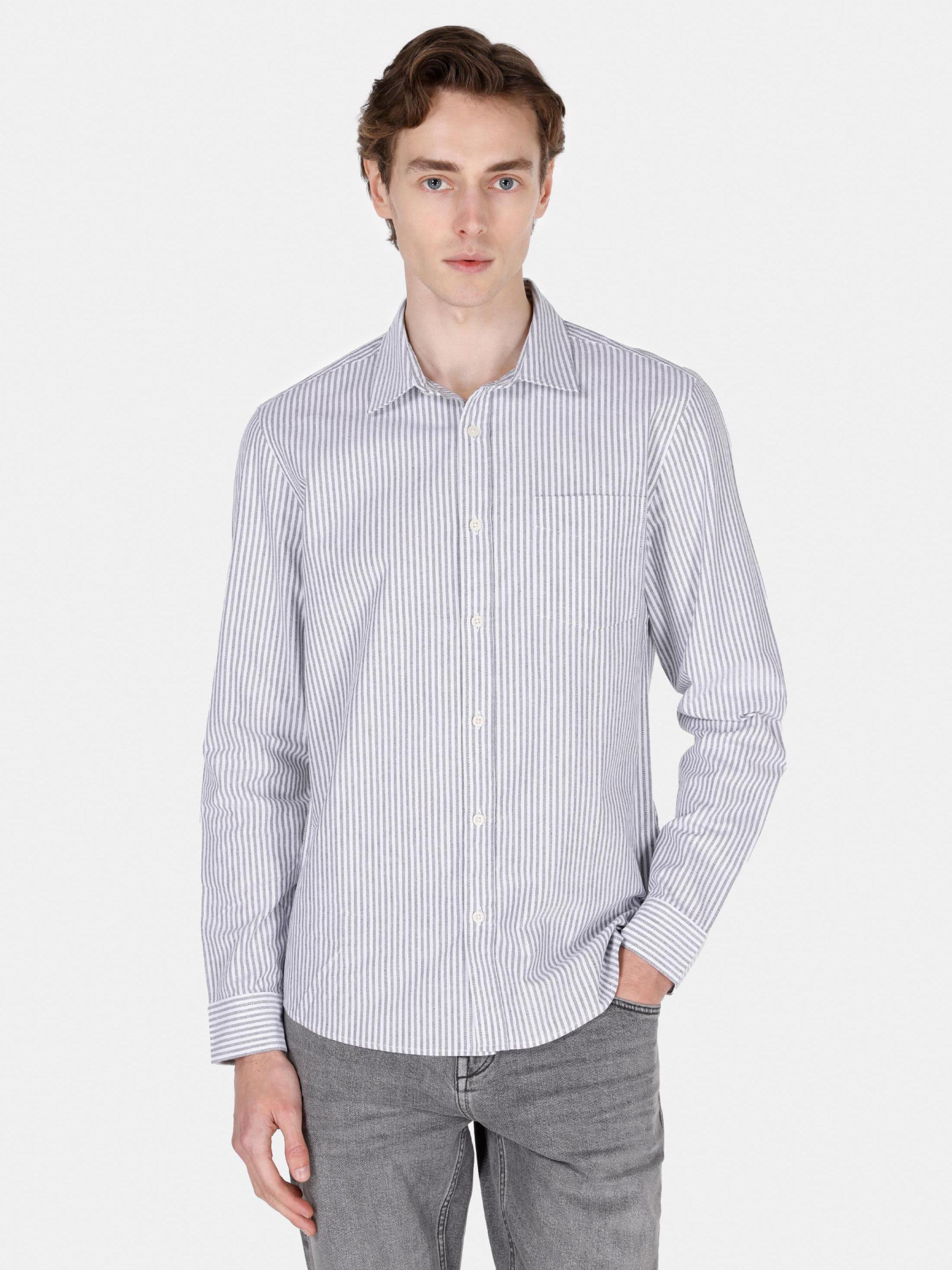 Сорочки Colin’s модель CL1074004_Q1.V1_GRA Фото