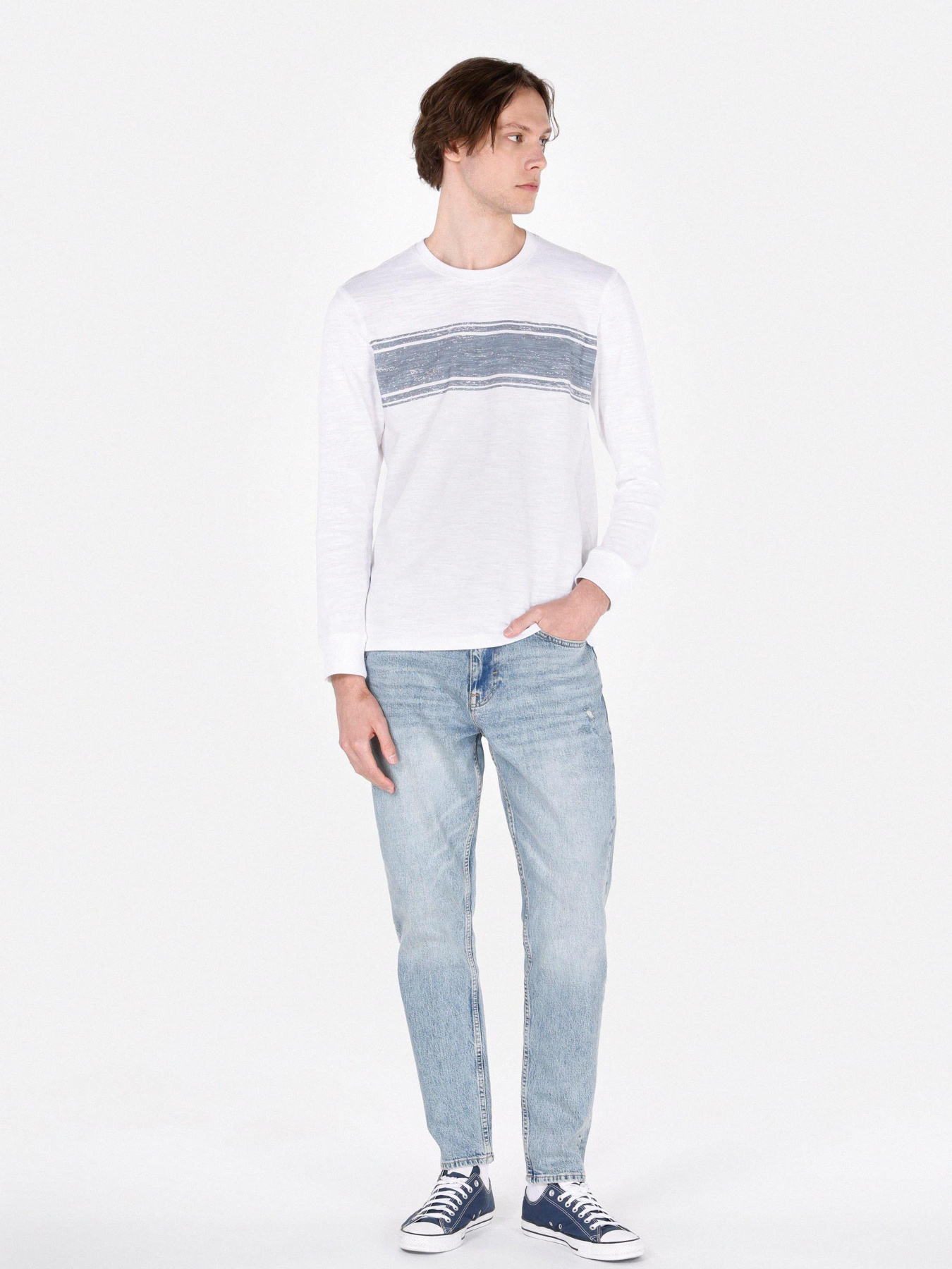 Кофты и свитера Colin’s модель CL1072327_Q1.V1_WHT Фото