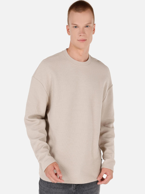 Худи и свитшоты Colin’s модель CL1071043_Q1.V1_BEI Фото