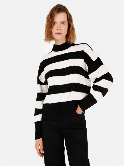 Кофты и свитера Colin’s модель CL1071149_Q1.V1_BLK Фото