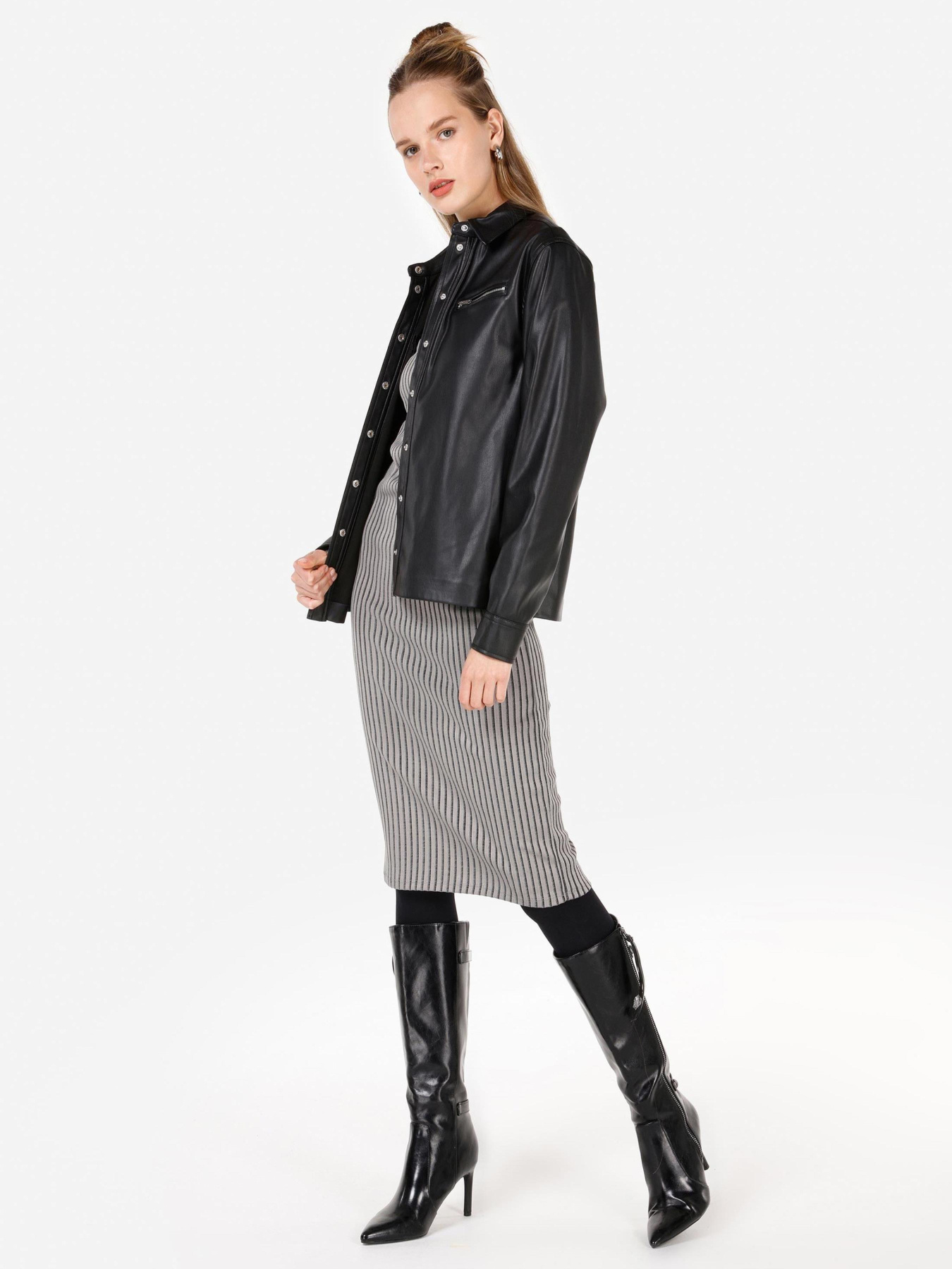 Куртки та дублянки Colin’s модель CL1071533_Q1.V1_BLK Фото