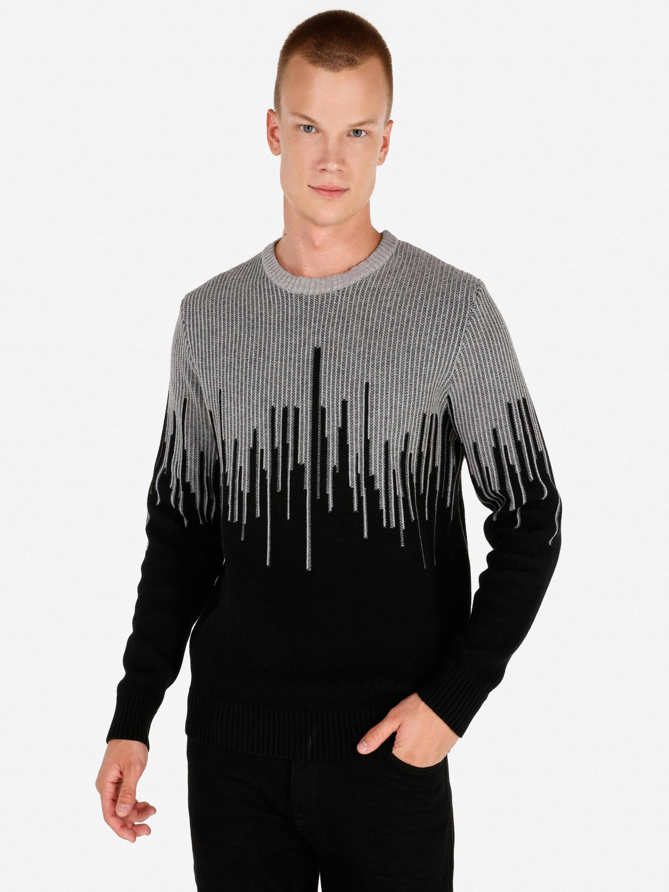 Кофты и свитера Colin’s модель CL1071690_Q1.V1_BLK Фото