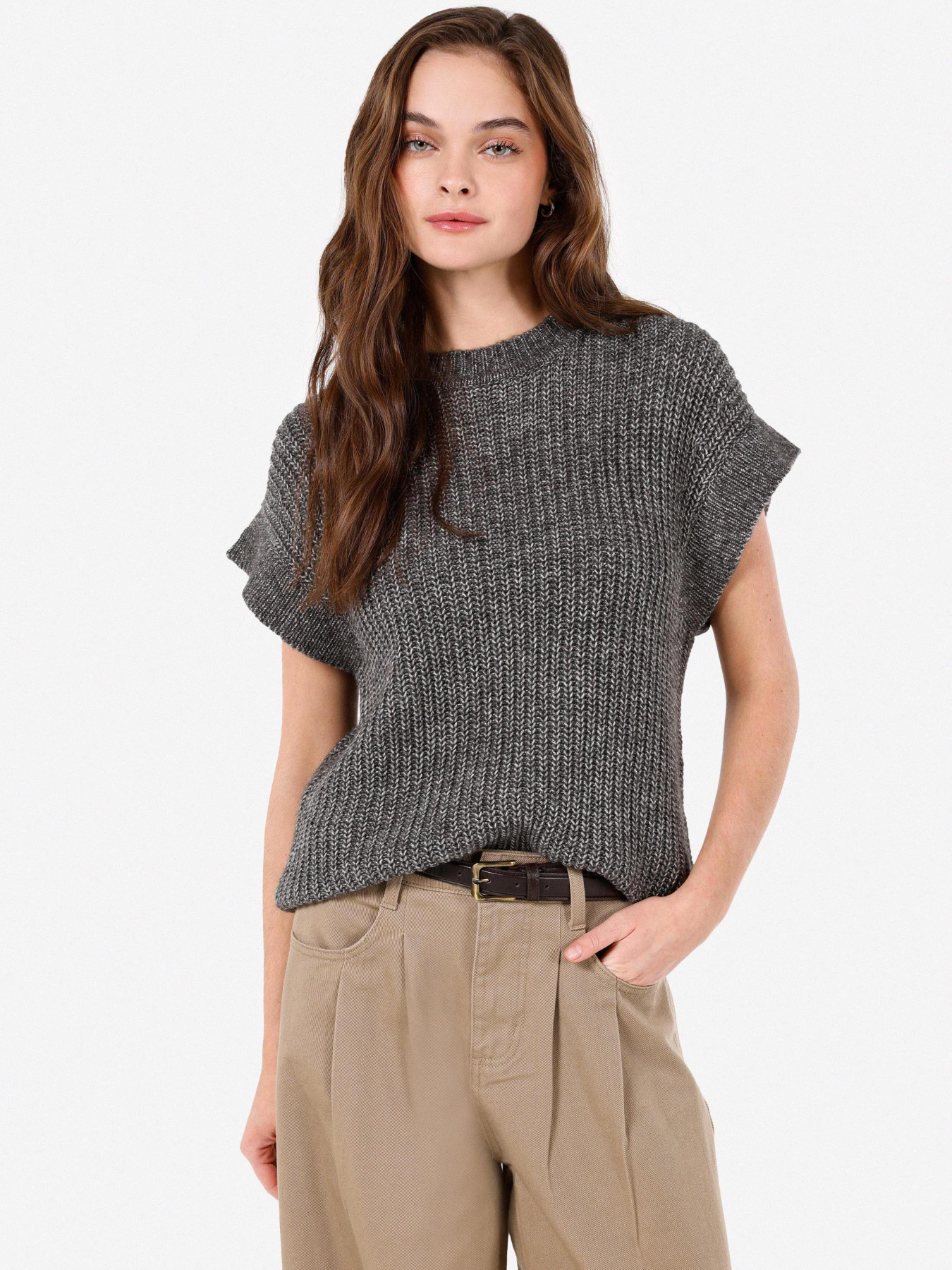 Кофты и свитера Colin’s модель CL1071134_Q1.V1_DGR Фото