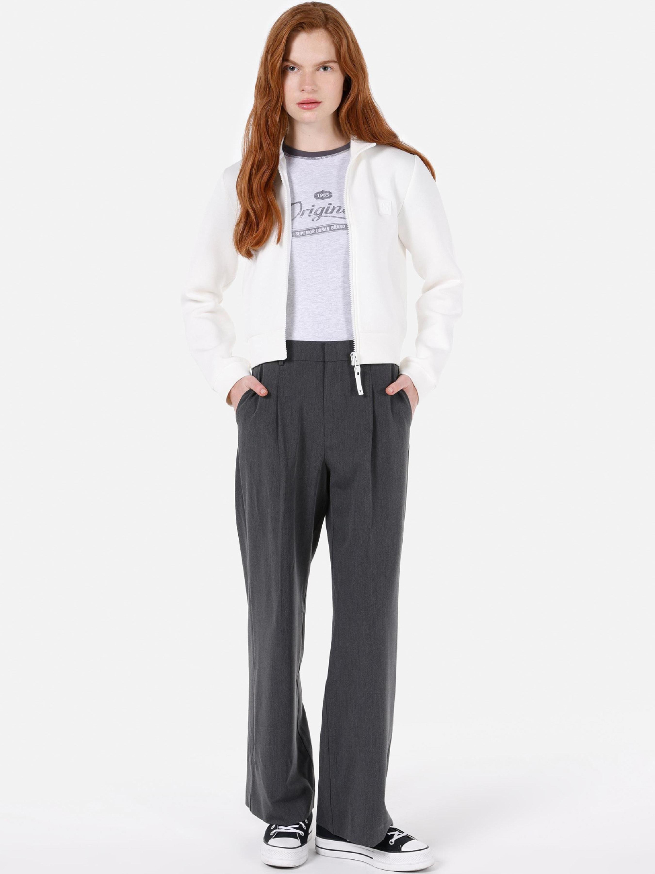 Кофты и свитера Colin’s модель CL1073676_Q1.V1_WHT Фото