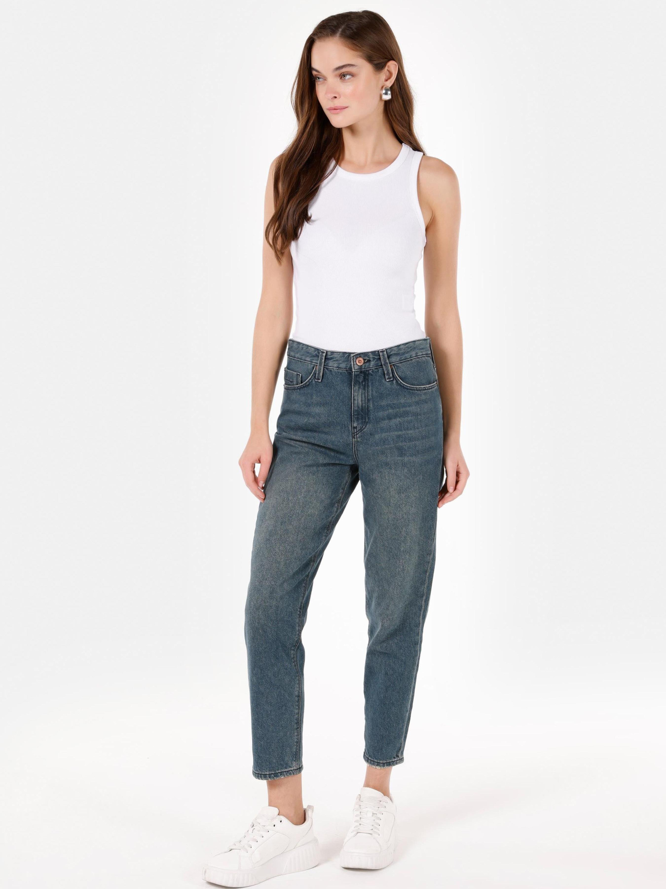 Джинсы мом Colin’s модель CL1071513_Q1.V1_DN42385 Фото