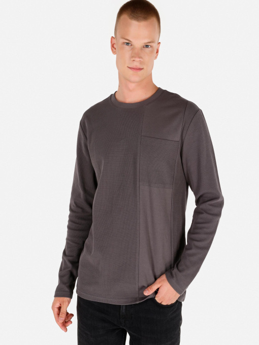 Кофты и свитера Colin’s модель CL1071028_Q1.V1_GRA Фото