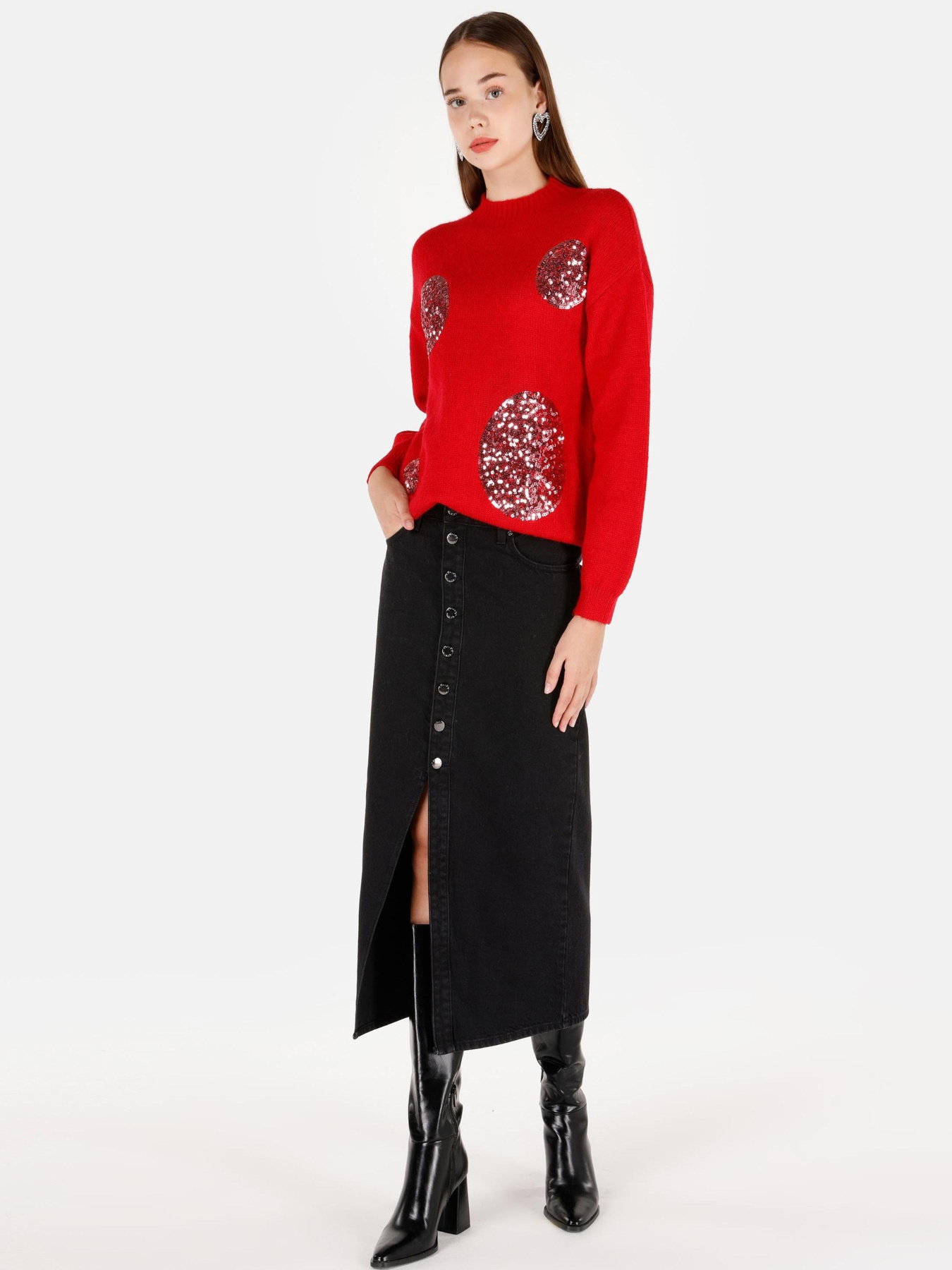 Худи и свитшоты Colin’s модель CL1071751_Q1.V1_RED Фото