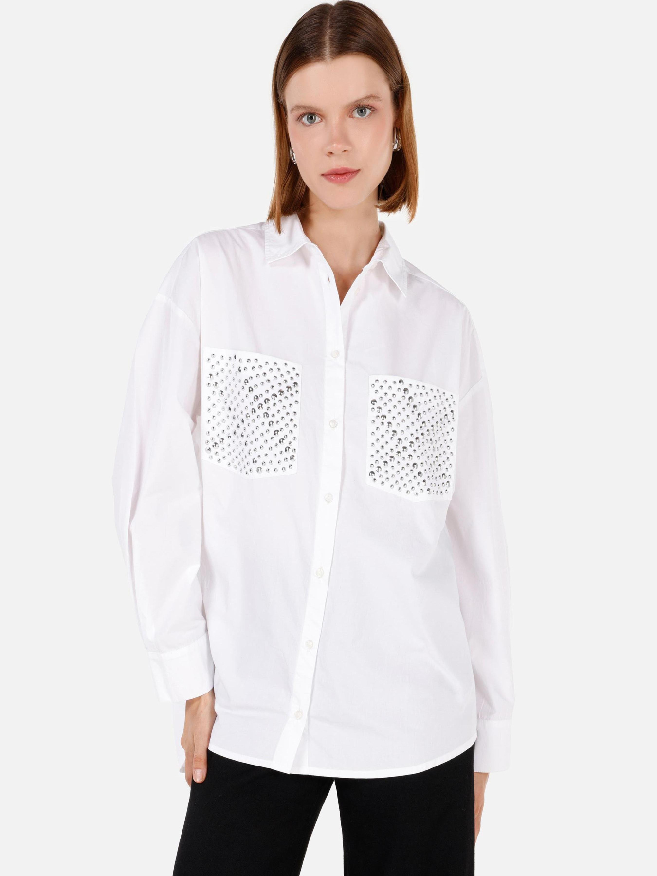 Сорочки Colin’s модель CL1071176_Q1.V1_WHT Фото