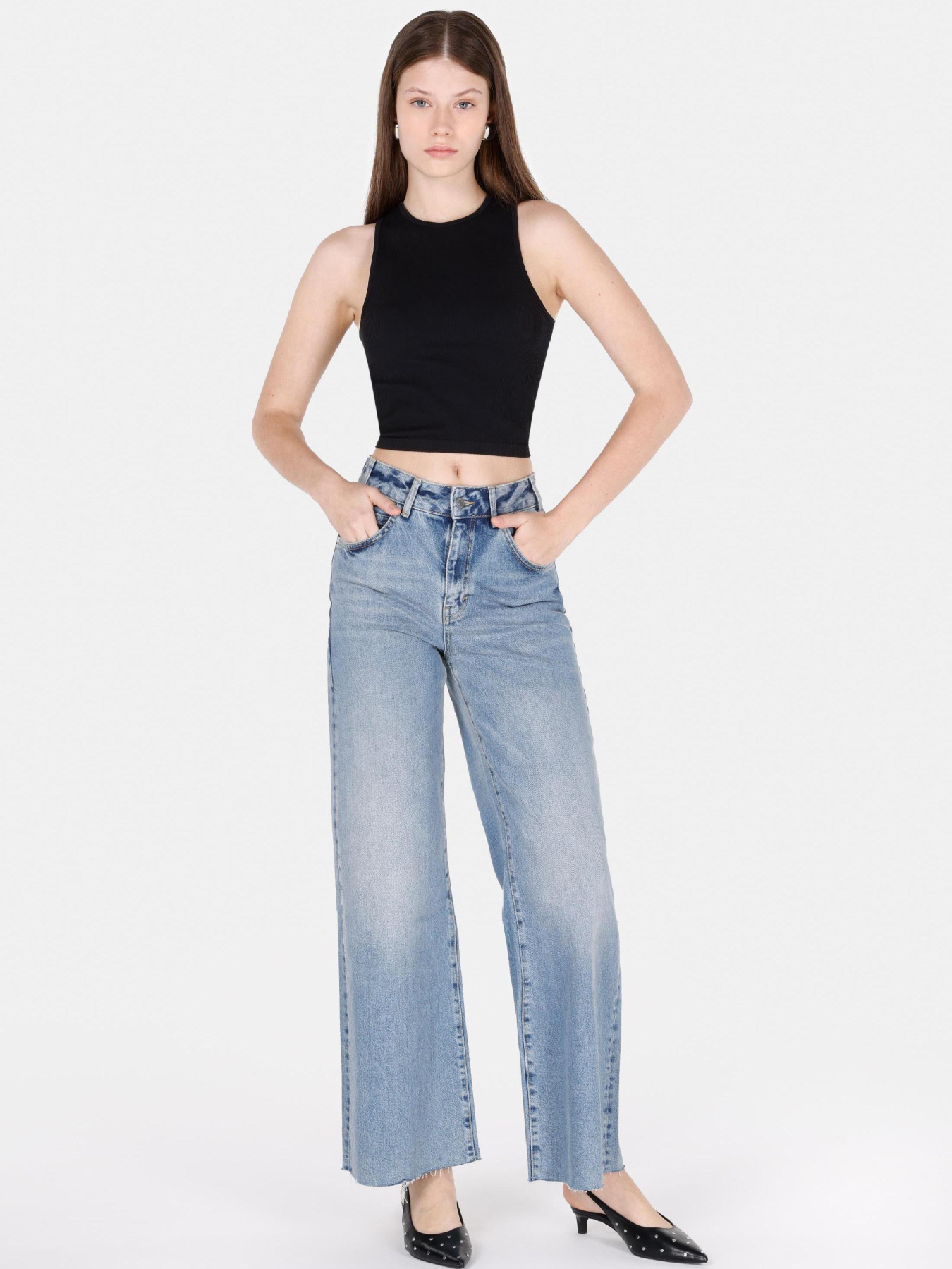 Прямые джинсы Colin’s модель CL1074411_Q1.V1_DN09121 Фото