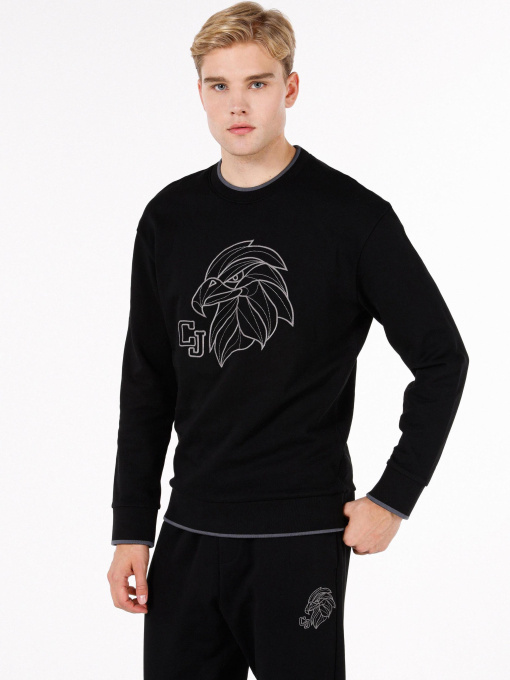 Кофты и свитера Colin’s модель CL1072051_Q1.V1_BLK Фото