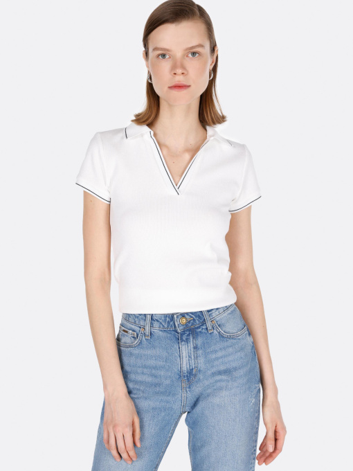 Футболки и поло Colin’s модель CL1073698_Q1.V1_WHT Фото