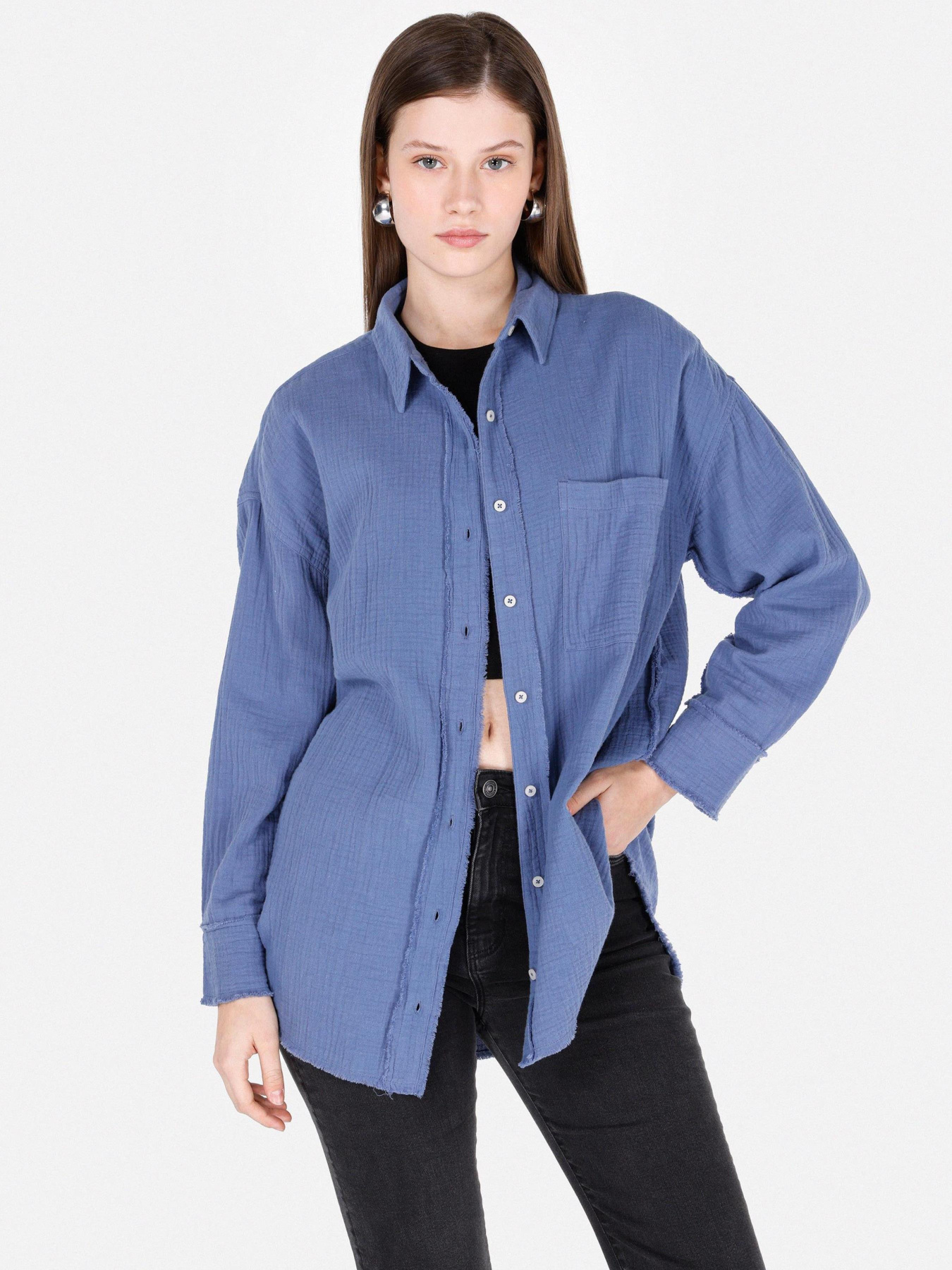 Рубашки Colin’s модель CL1072500_Q1.V1_BLE Фото