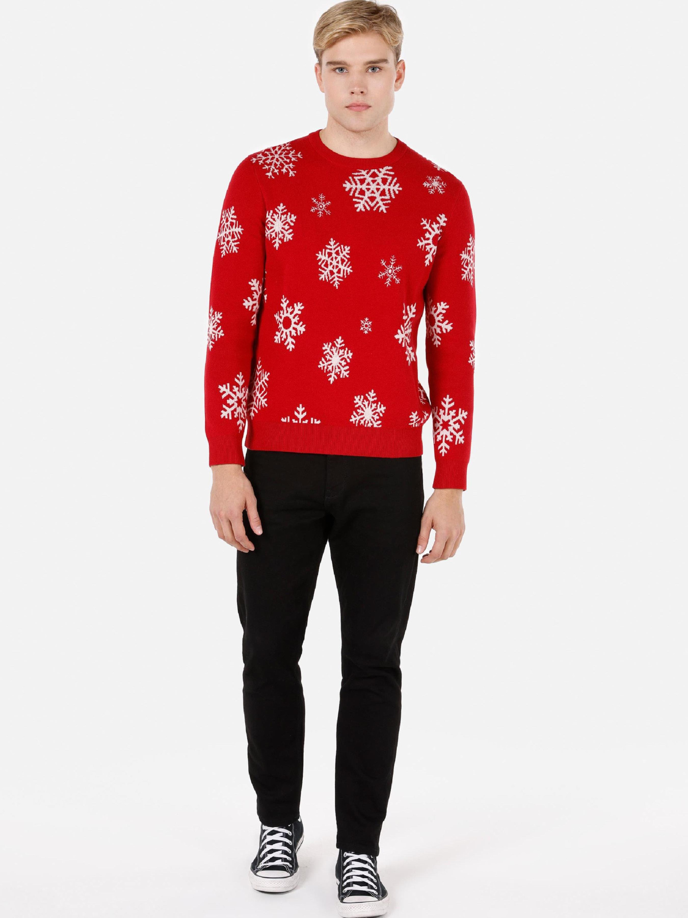 Худи и свитшоты Colin’s модель CL1071759_Q1.V1_RED Фото