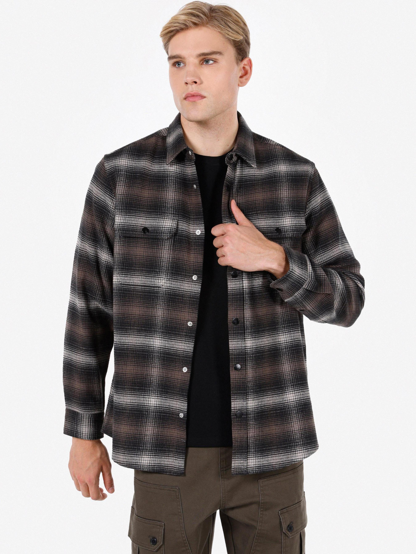 Сорочки Colin’s модель CL1072562_Q1.V1_BRW Фото