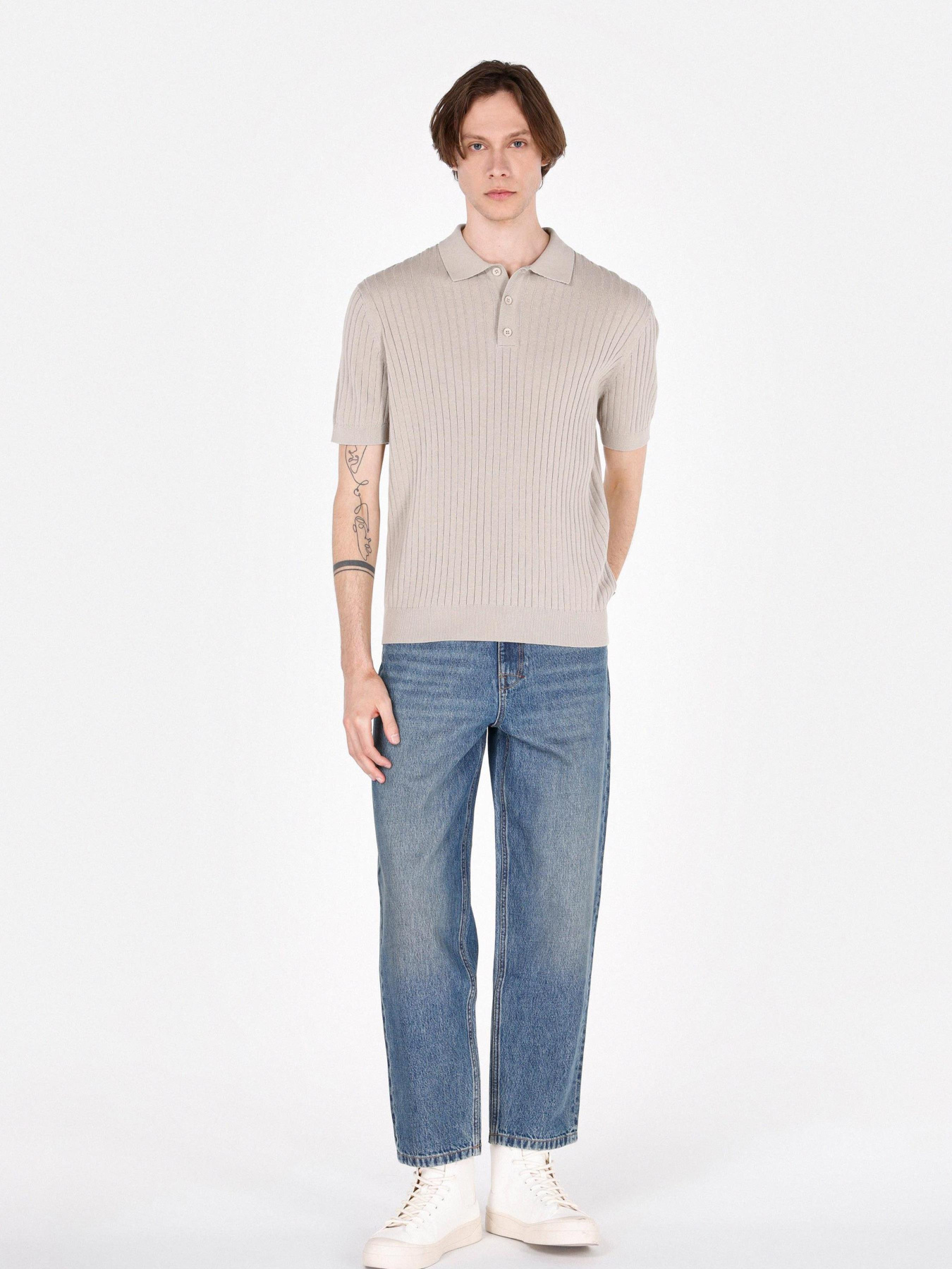 Худи и свитшоты Colin’s модель CL1073995_Q1.V1_BEI Фото