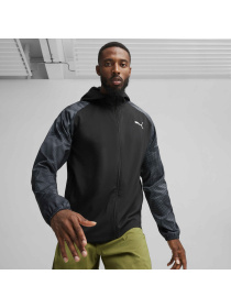 Демісезонна куртка PUMA Run Fav Aop Woven Jacket M модель 524221 Демісезонна куртка PUMA Run Fav Aop Woven Jacket M модель 524221 Фото