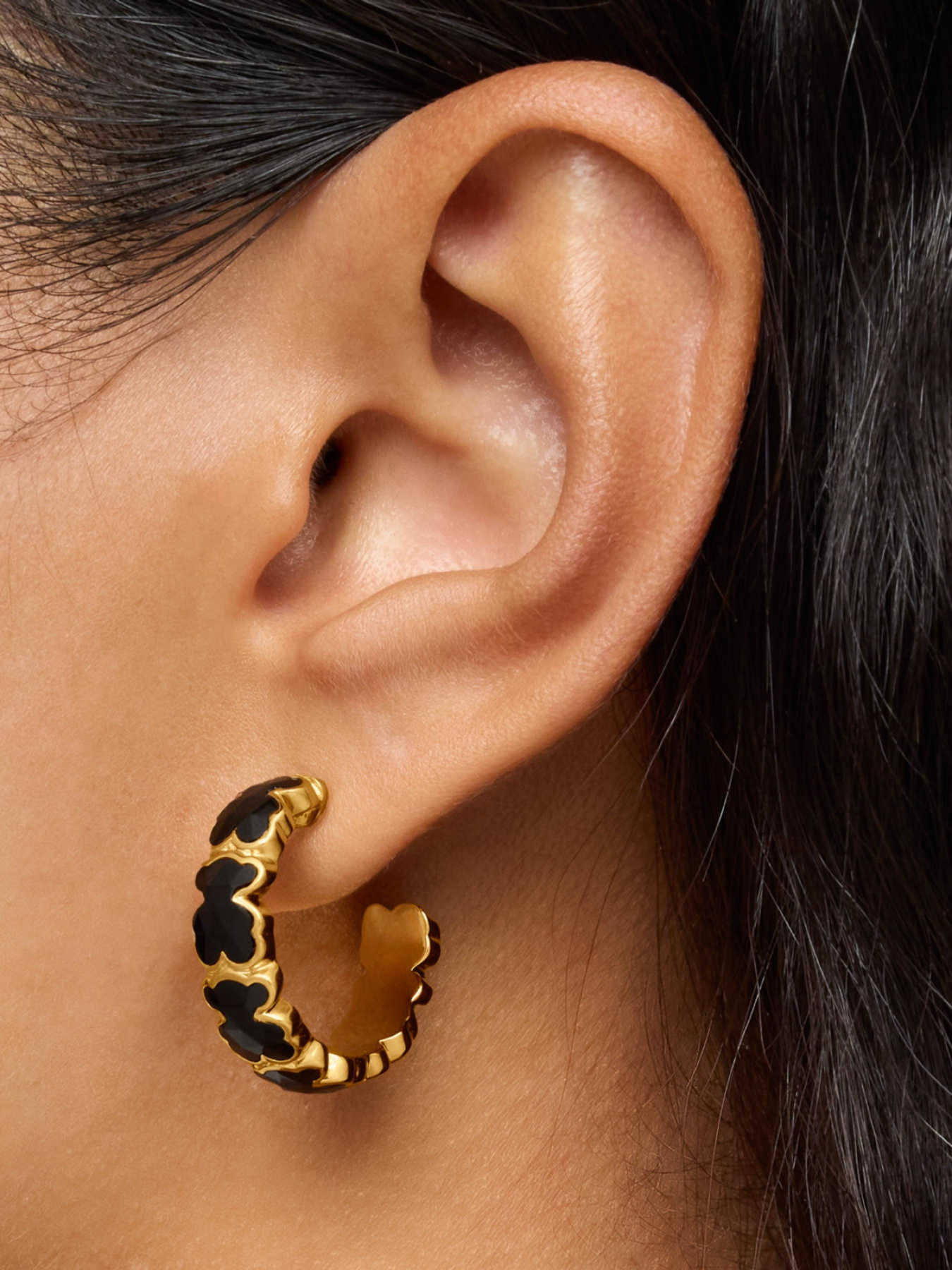 Серьги-кольца TOUS модель 1004286400 Фото