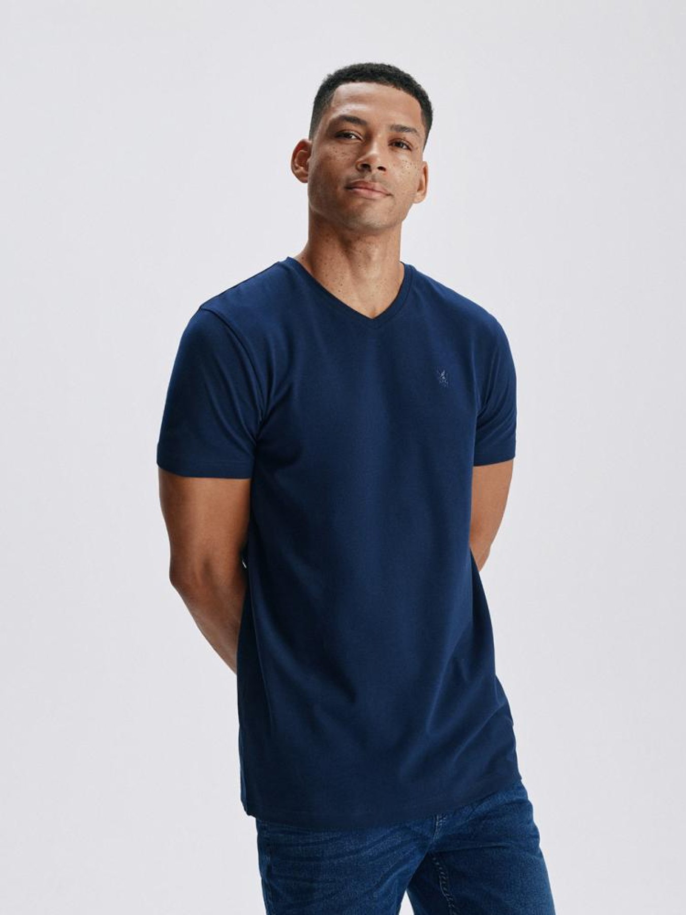 Футболка DIVERSE V Neck 251 модель 10046178 Фото