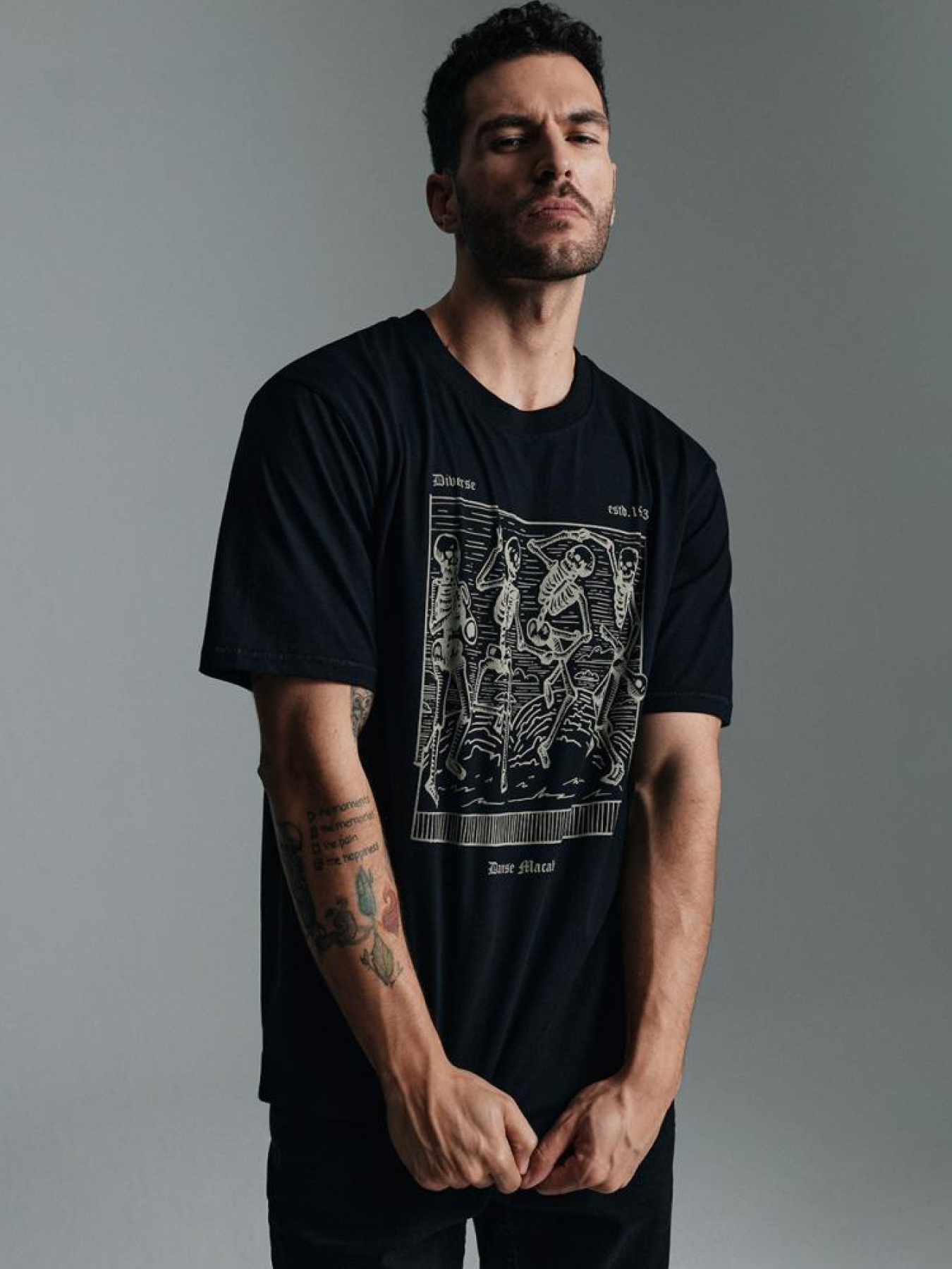 Футболка DIVERSE Macabre 01 модель 10046172 Фото