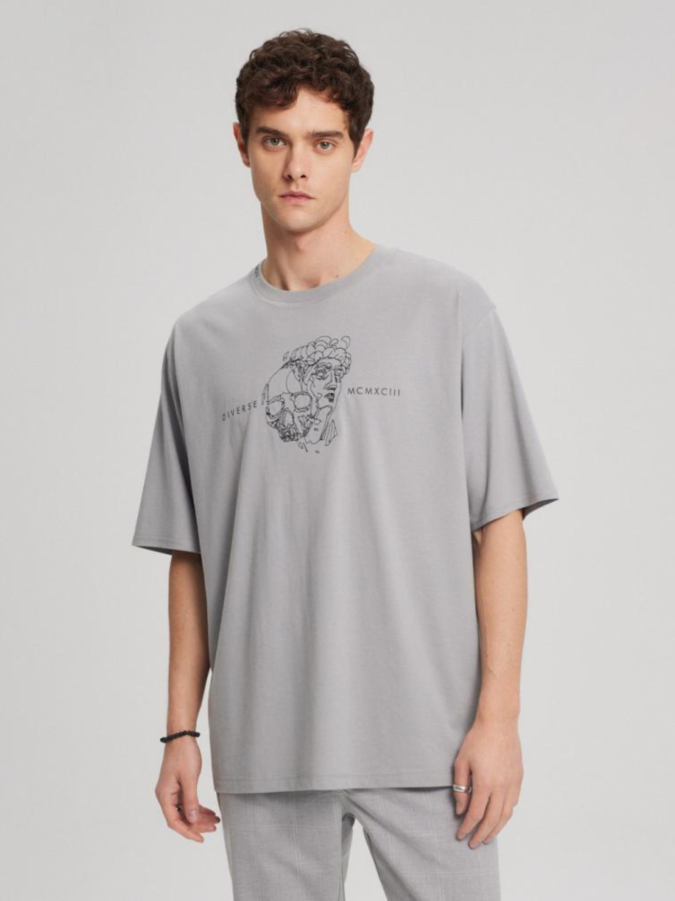 Футболка DIVERSE Prm Skull B модель 10043956 Фото