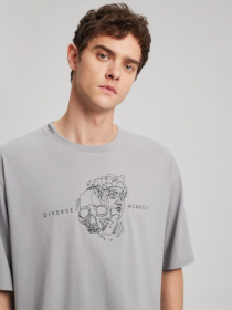 Футболка DIVERSE Prm Skull B модель 10043956 Фото