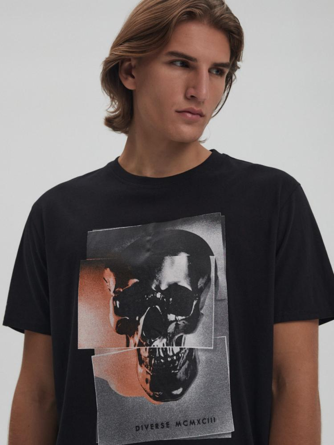 Футболка DIVERSE Prm Skull 02 модель 10043332 Фото