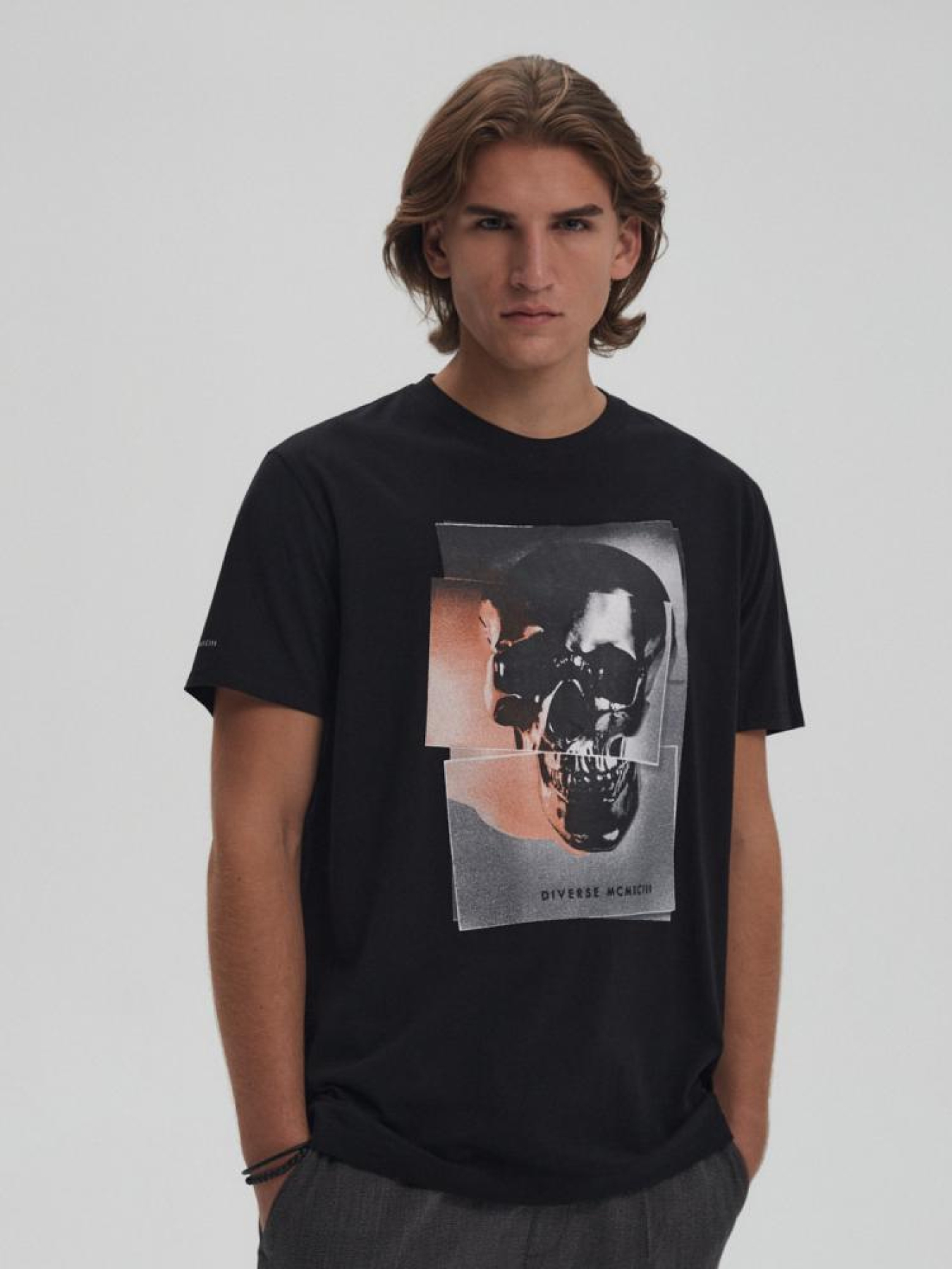 Футболка DIVERSE Prm Skull 02 модель 10043332 Фото
