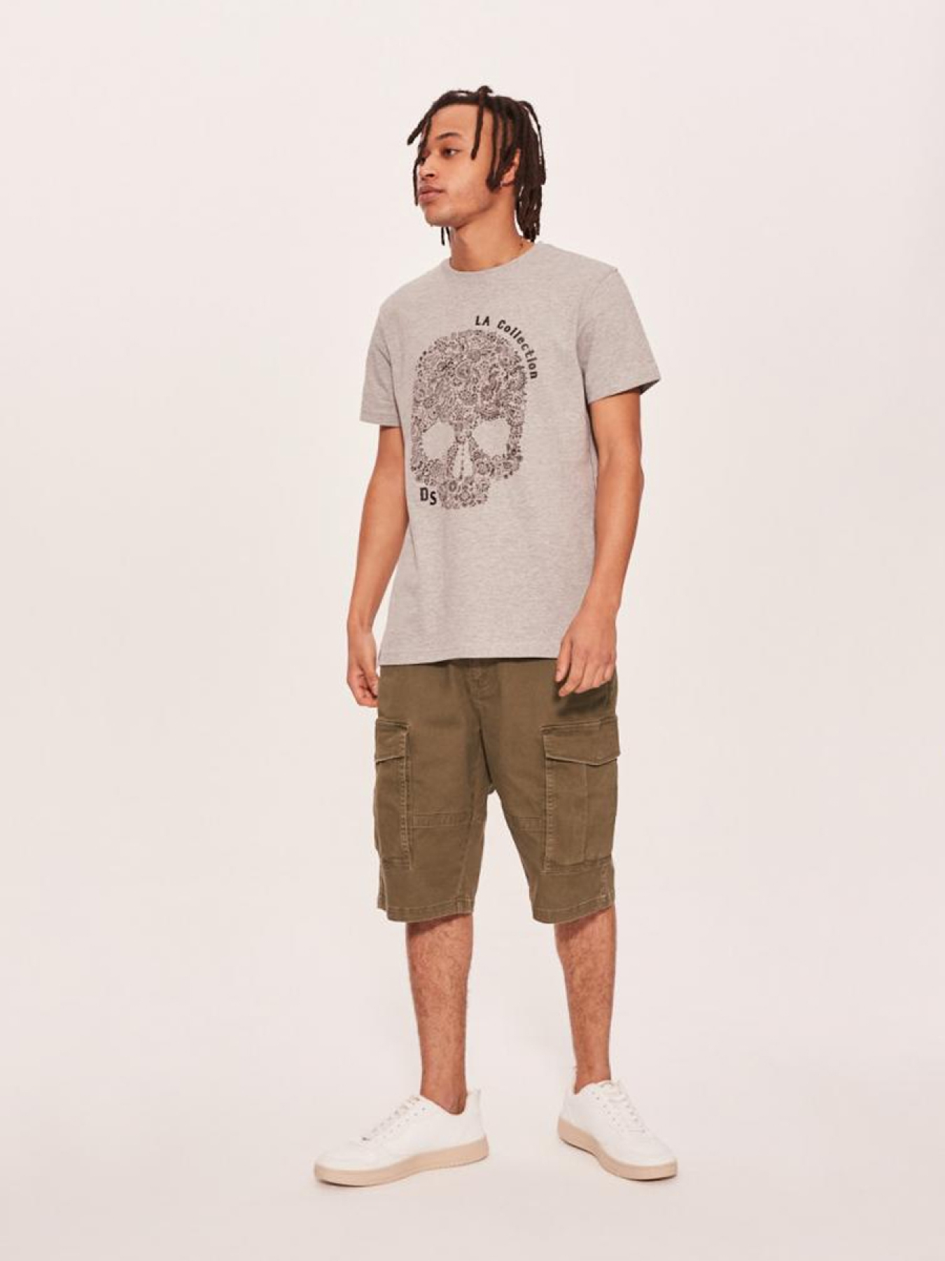 Футболка DIVERSE La Skull модель 10038964 Фото